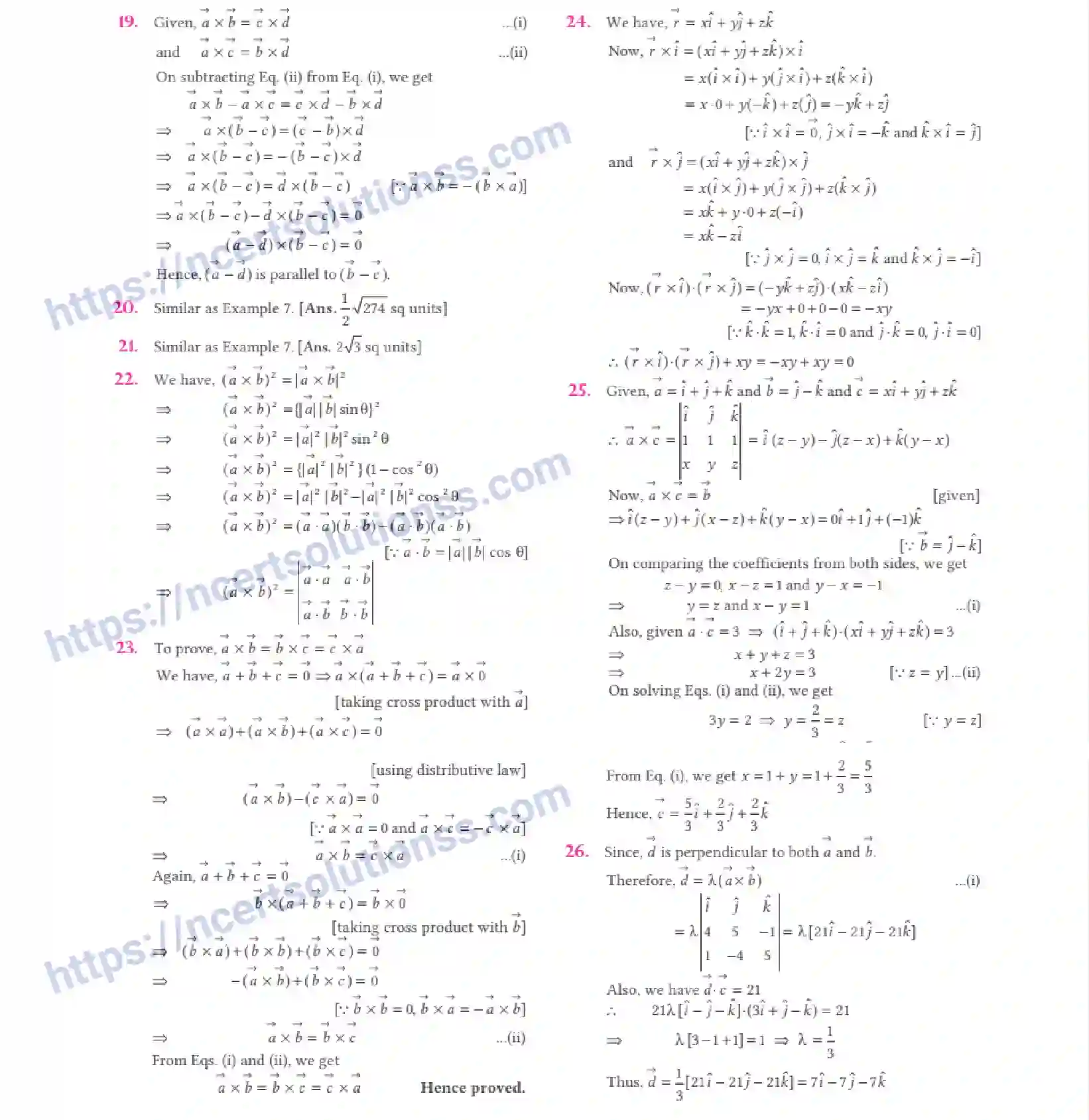 NCERT-Notes-Class-12-Maths-Vector-Algebra-10-page-30