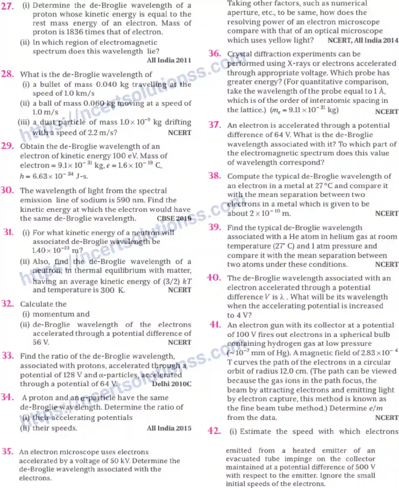 NCERT-Notes-Class-12-Physics-Dual-Nature-of-Radiation-and-Matter-74-page-28