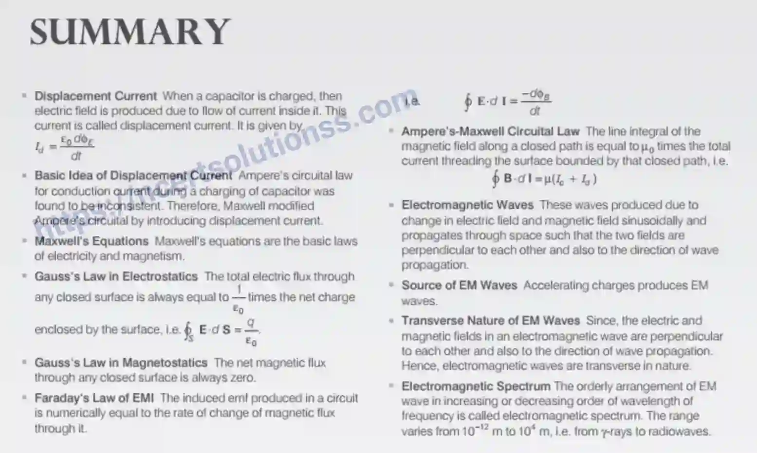 NCERT-Notes-Class-12-Physics-Electromagnetic-Waves-71-page-17