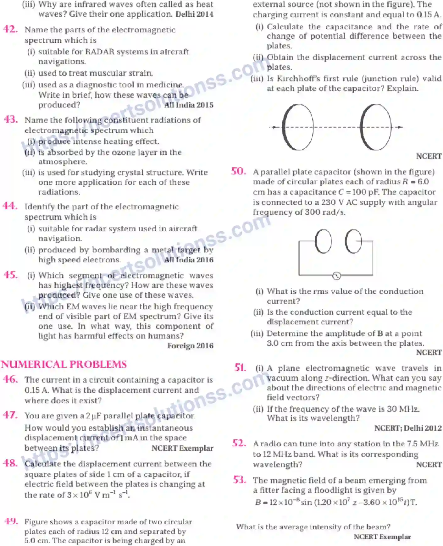 NCERT-Notes-Class-12-Physics-Electromagnetic-Waves-71-page-9