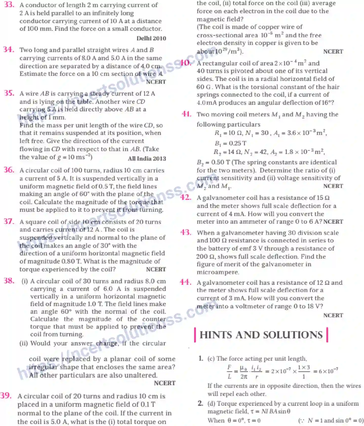 NCERT-Notes-Class-12-Physics-Moving-Charges-and-Magnetism-67-page-35