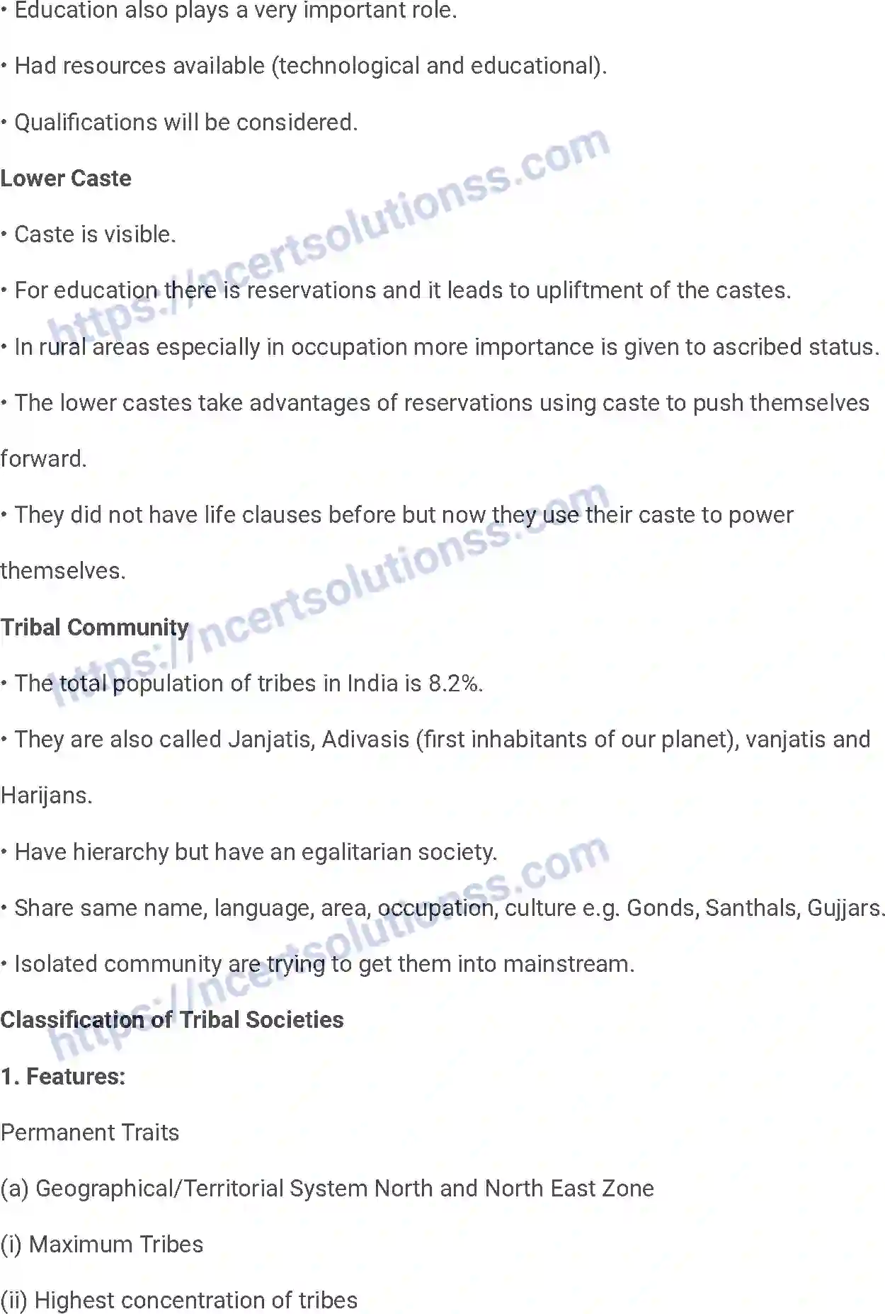 NCERT-Notes-Class-12-Sociology-Social-Institutionsand--Continuity-and-Change-205-page-7