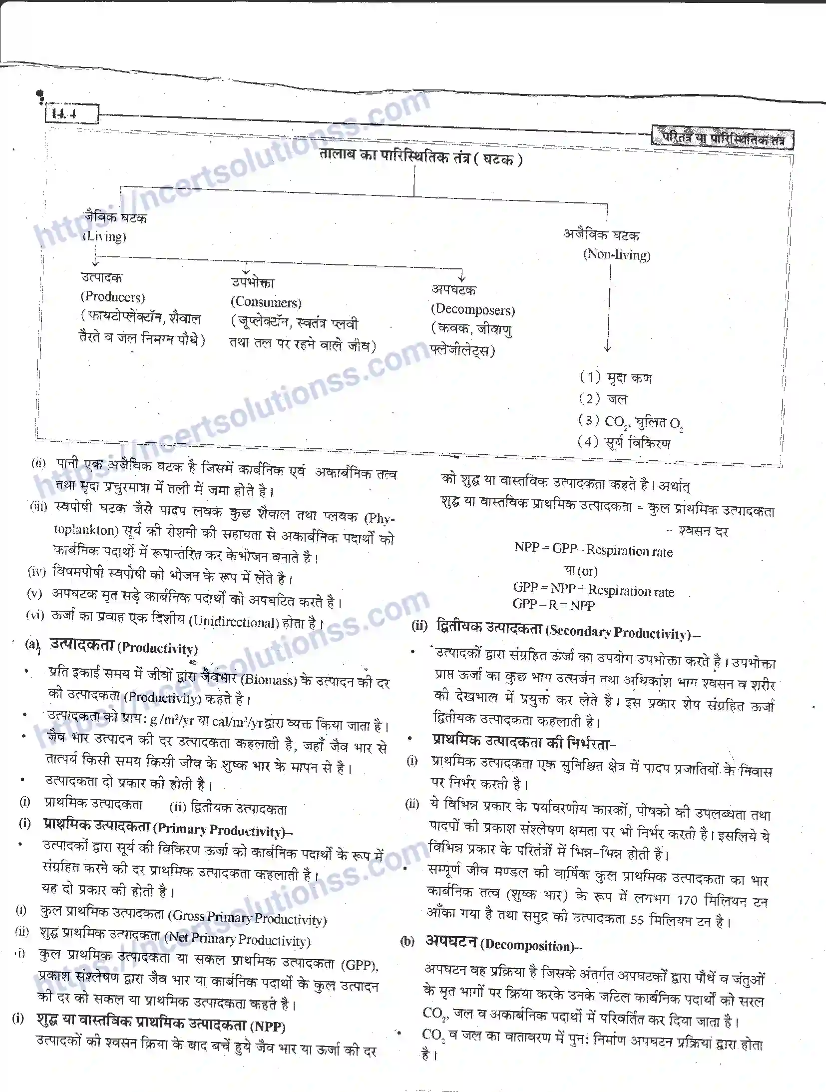 NCERT-Notes-Class-12-जीवand-विज्ञान-पारितंत्र-या-पारिस्थितिक-तंत्र-952-page-4