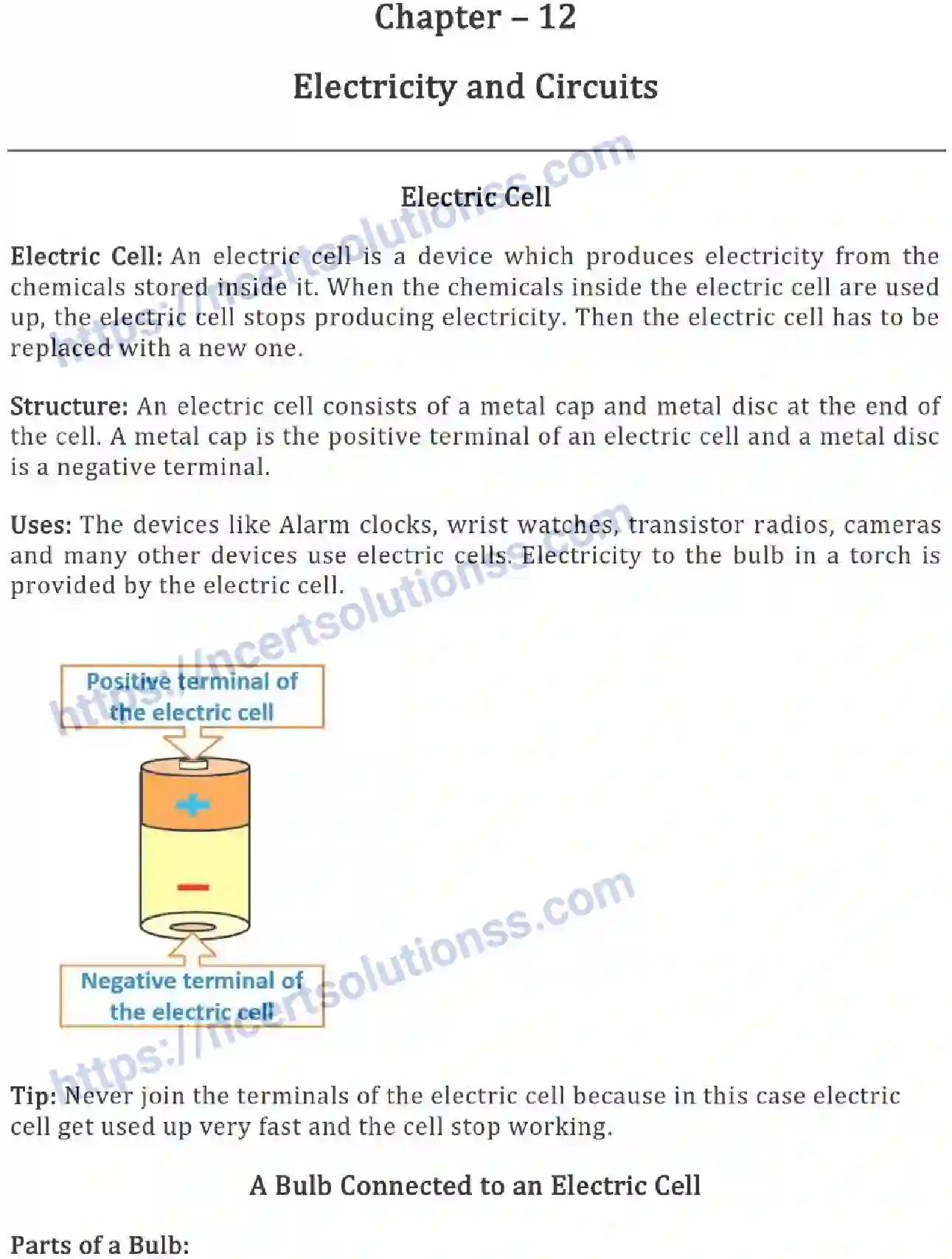 NCERT-Notes-Class-6-Science-Ch-12-Electricity-and-Circuits-757-page-1