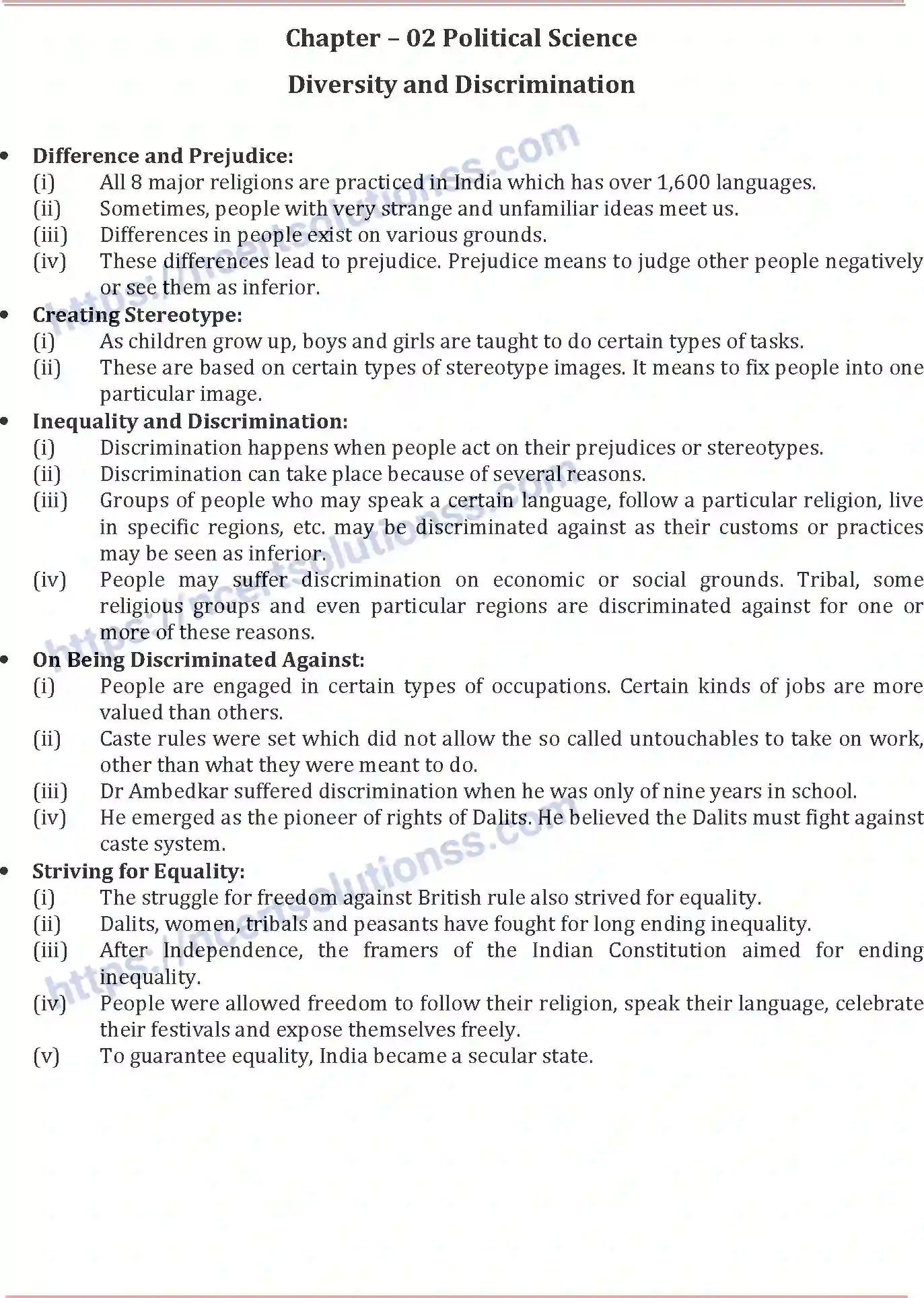 NCERT-Notes-Class-6-Social-Science-Diversity-and-Discrimination-783-page-1