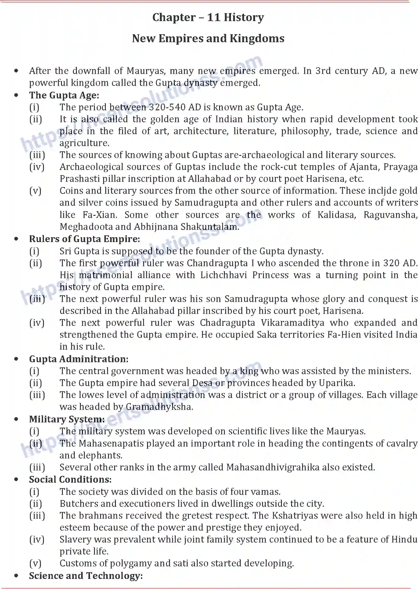 NCERT-Notes-Class-6-Social-Science-New-Empires-and-Kingdoms-780-page-1