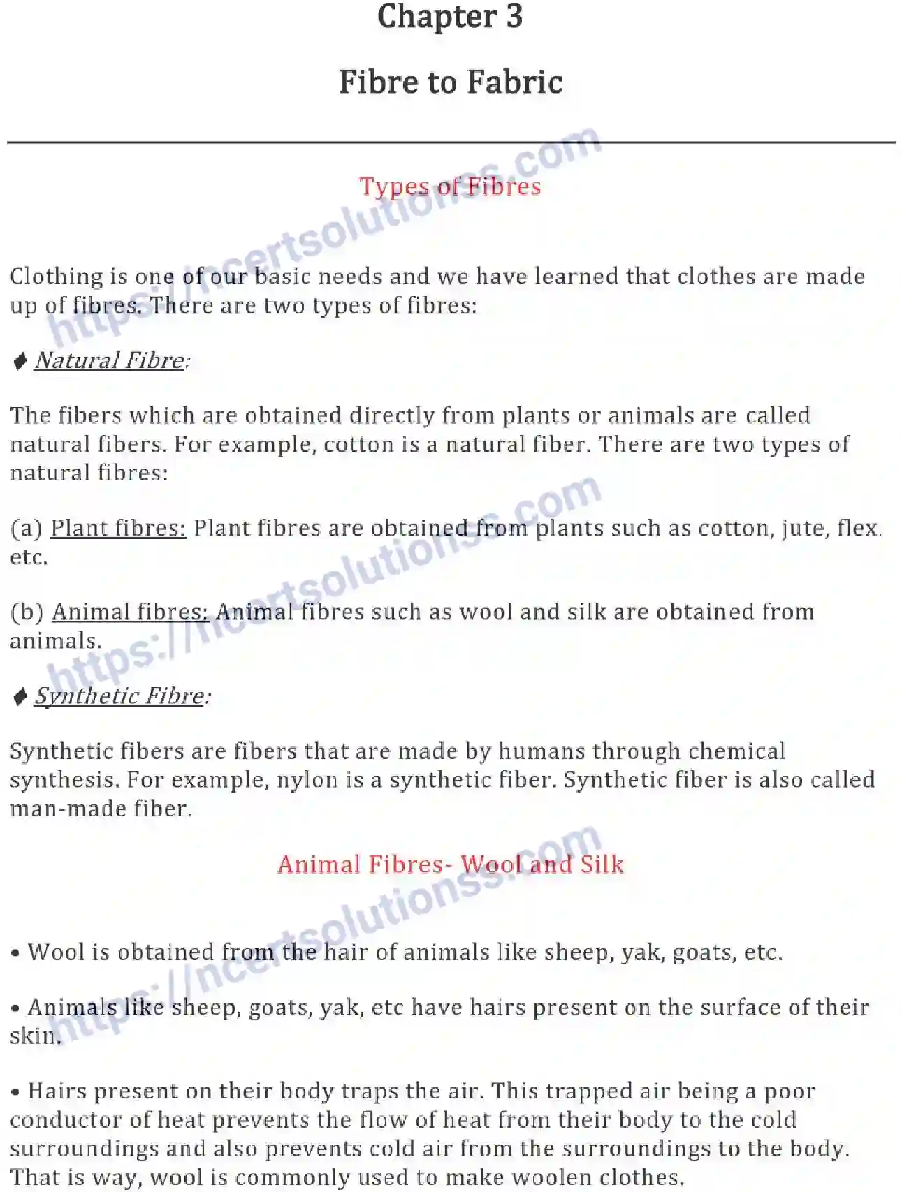 NCERT-Notes-Class-7-Science-Ch-03-Fibre-to-Fabric-686-page-1