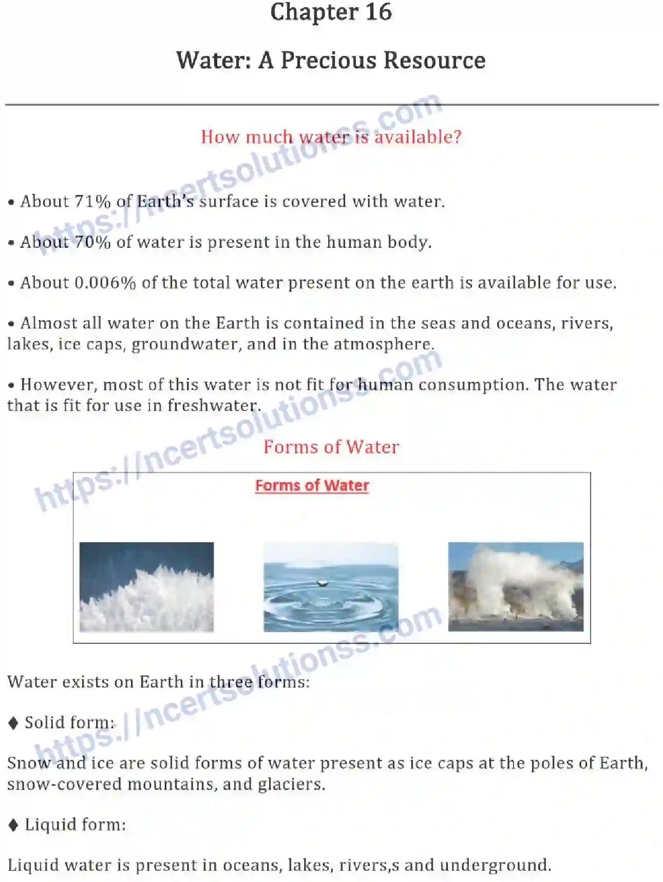 NCERT-Notes-Class-7-Science-Ch-16-Water-a-Precious-Resources-699-page-1