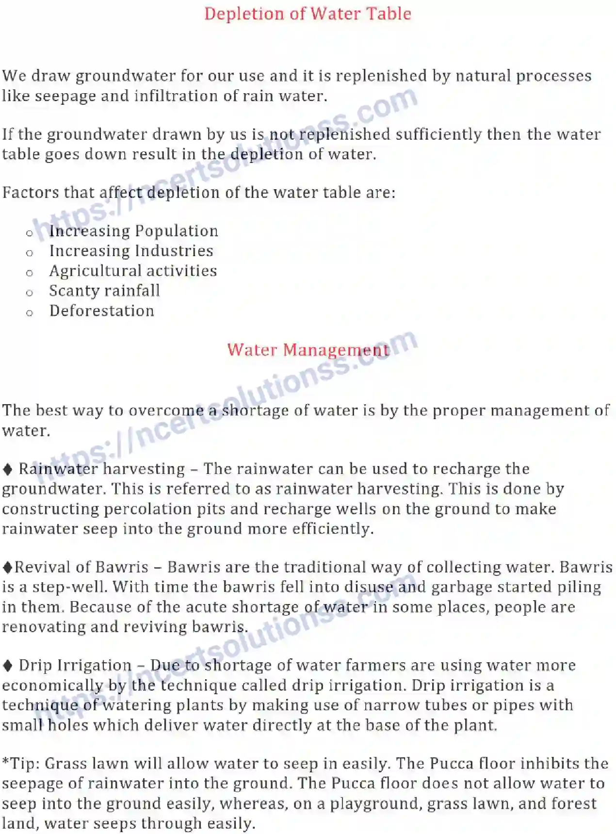 NCERT-Notes-Class-7-Science-Ch-16-Water-a-Precious-Resources-699-page-4