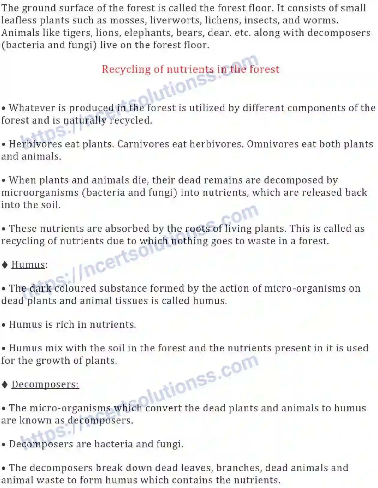 NCERT-Notes-Class-7-Science-Ch-17-Forests-Our-Lifeline-700-page-4