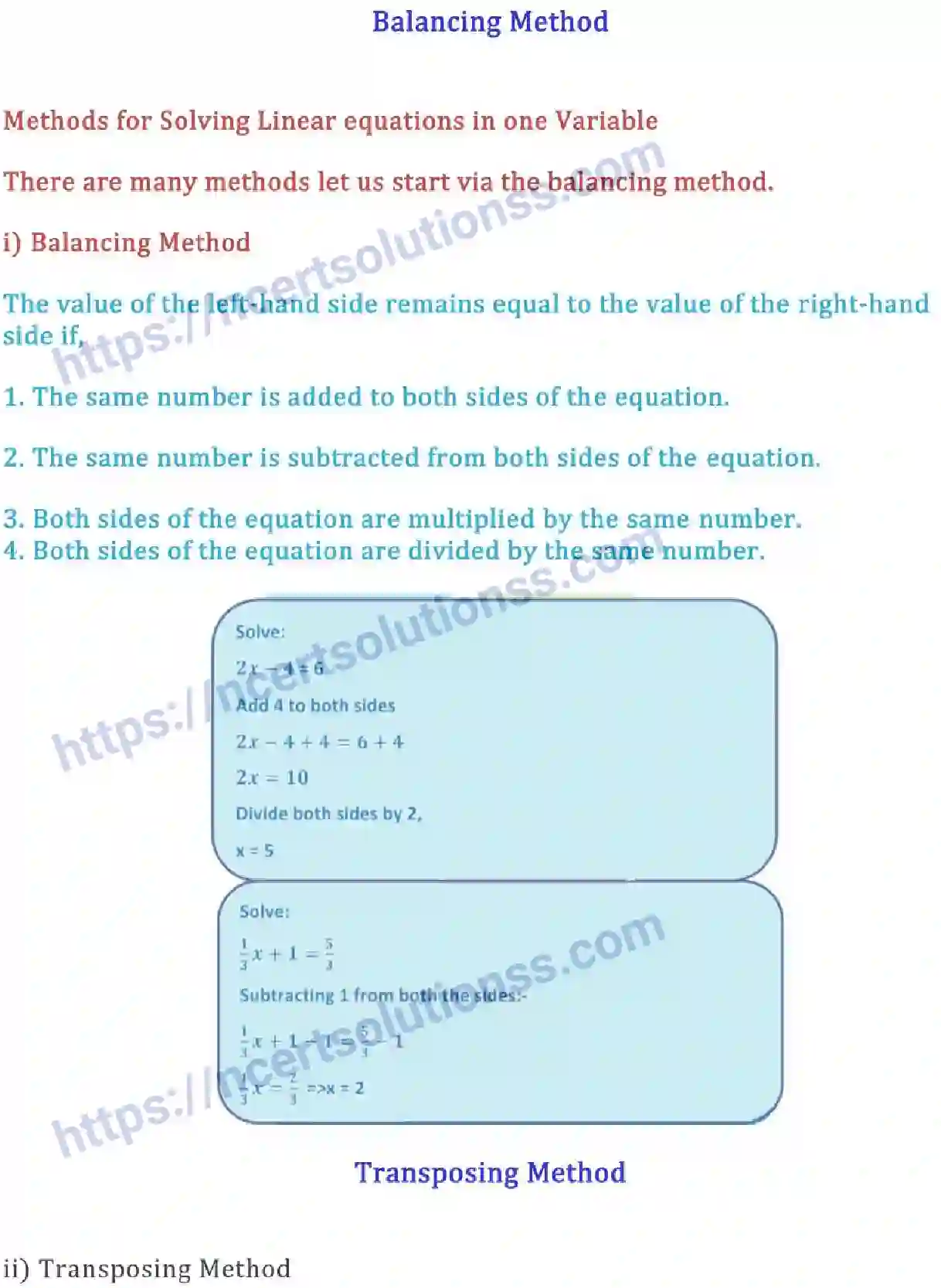 NCERT-Notes-Class-8-Mathematics-Linear-Equations-in-One-Variable-608-page-2