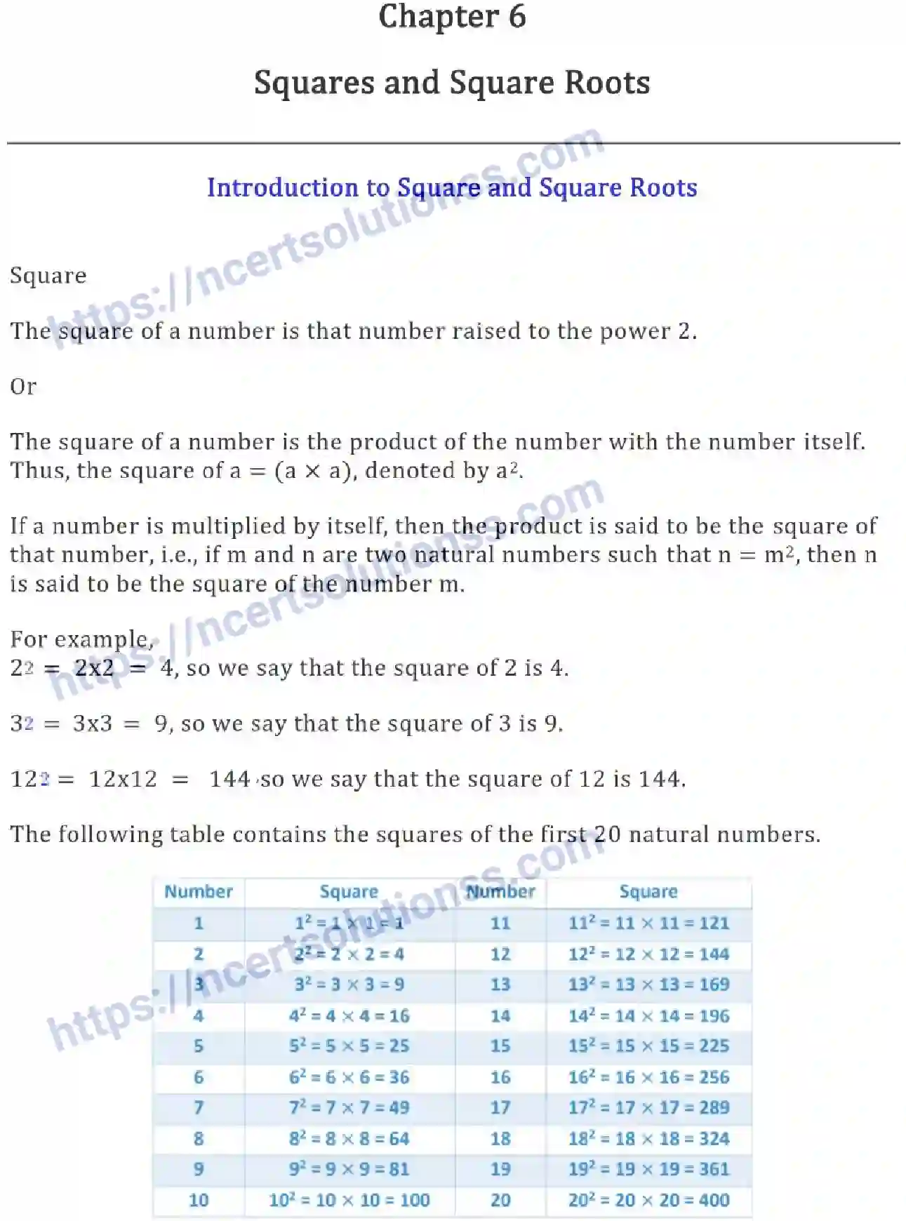 NCERT-Notes-Class-8-Mathematics-Squares-and-Square-Roots-612-page-1