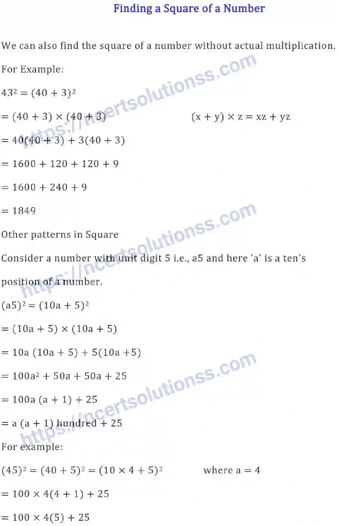 NCERT-Notes-Class-8-Mathematics-Squares-and-Square-Roots-612-page-10