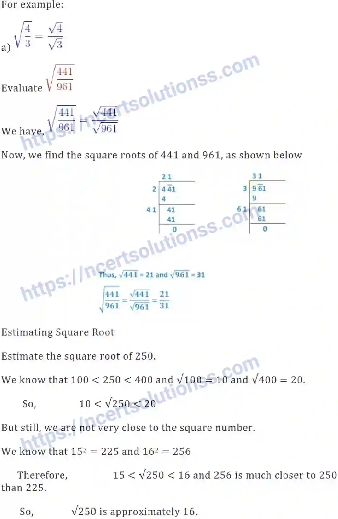 NCERT-Notes-Class-8-Mathematics-Squares-and-Square-Roots-612-page-20