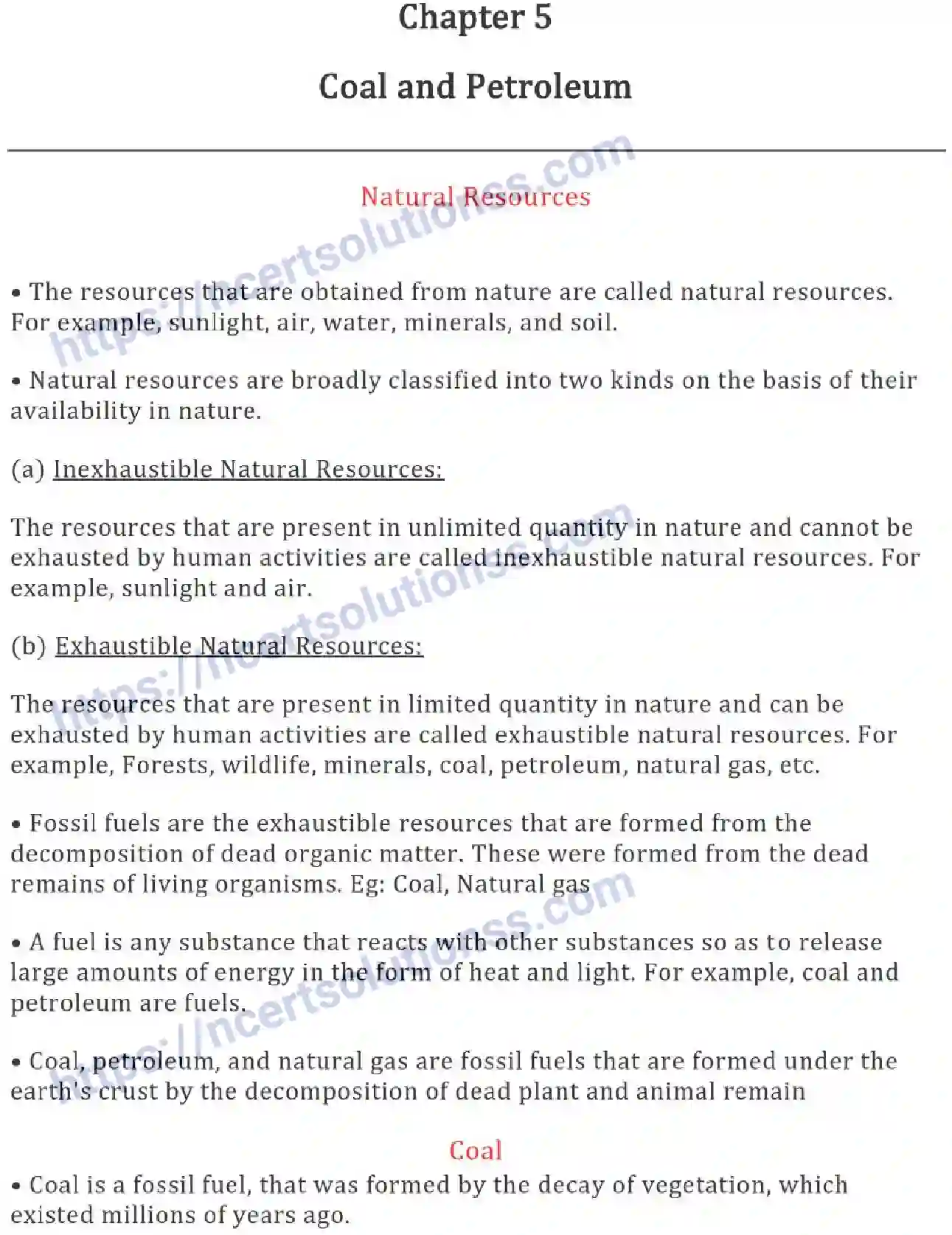 NCERT-Notes-Class-8-Science-Ch-05-Coal-and-Petroleum-627-page-1