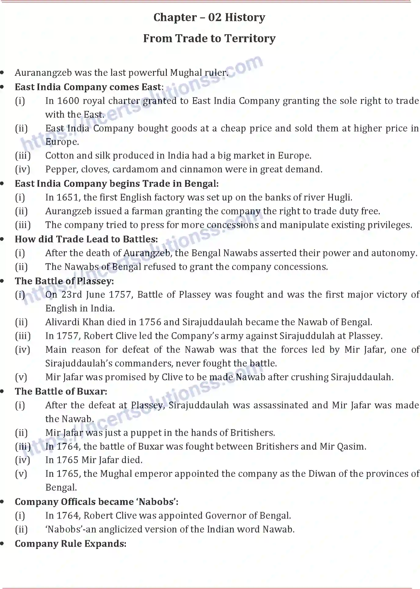 NCERT-Notes-Class-8-Social-Science-From-Trade-to-Territory-648-page-1