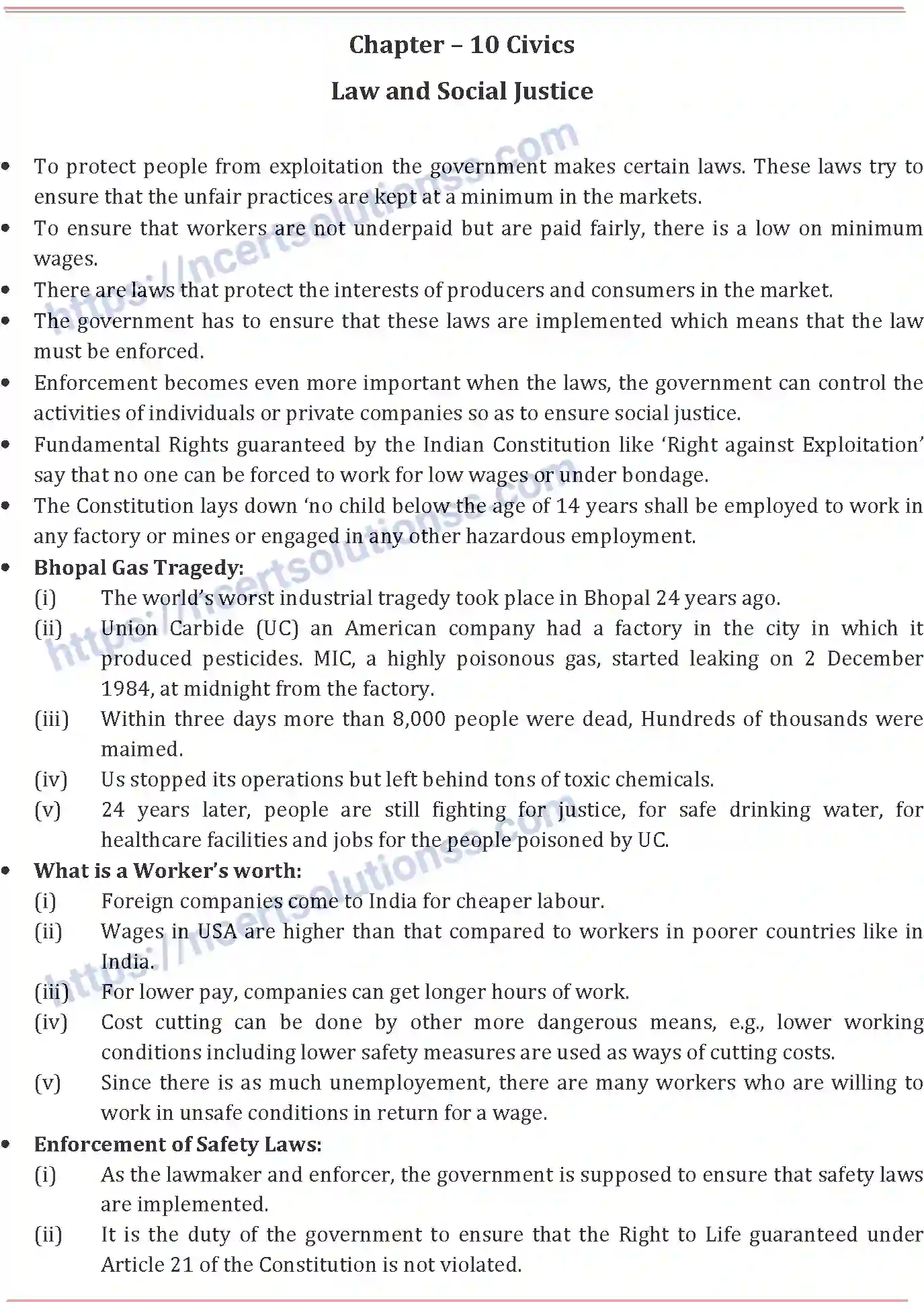 NCERT-Notes-Class-8-Social-Science-Law-and-Social-Justice-668-page-1