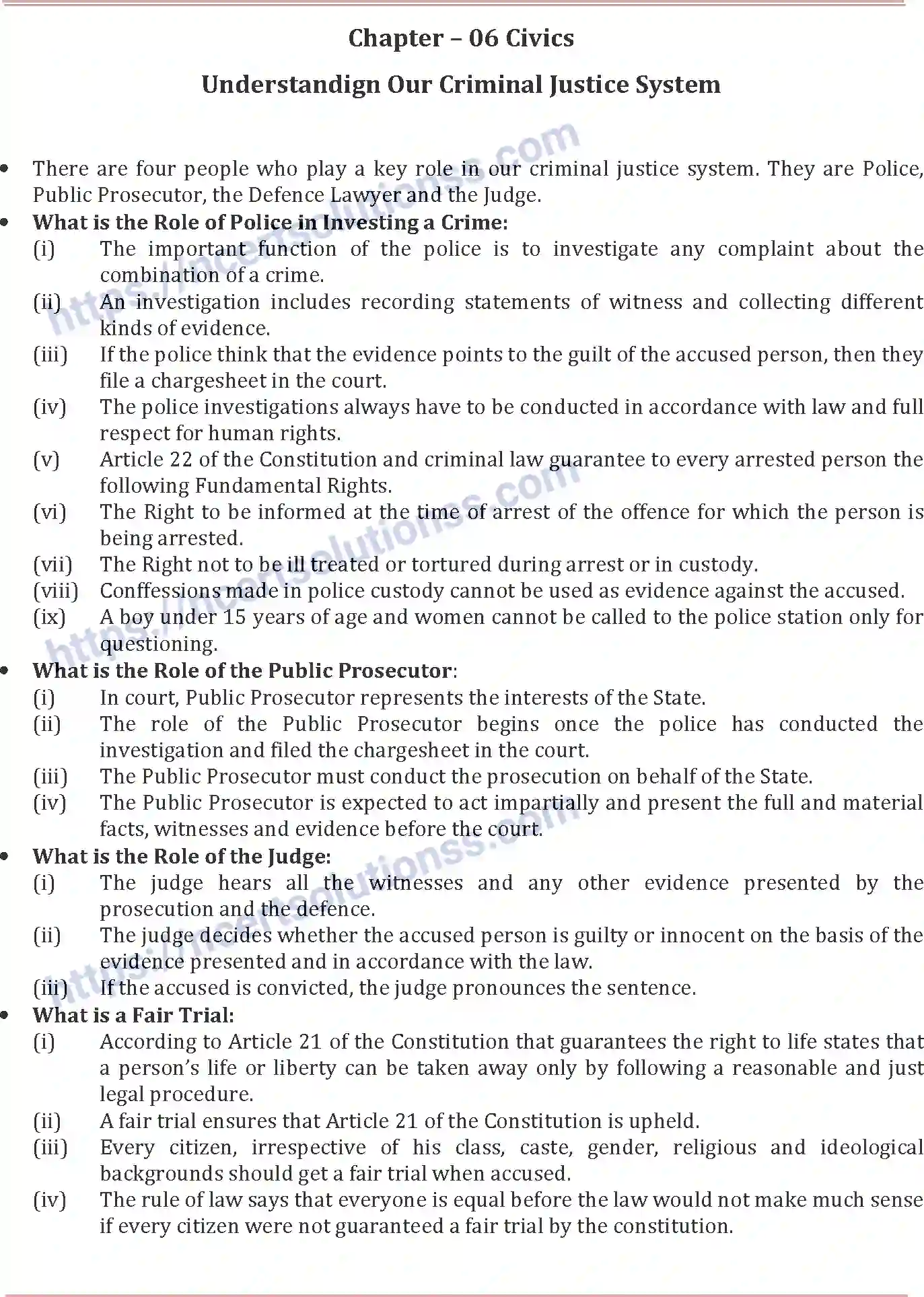 NCERT-Notes-Class-8-Social-Science-Understanding-Our-Criminal-Justice-System-664-page-1