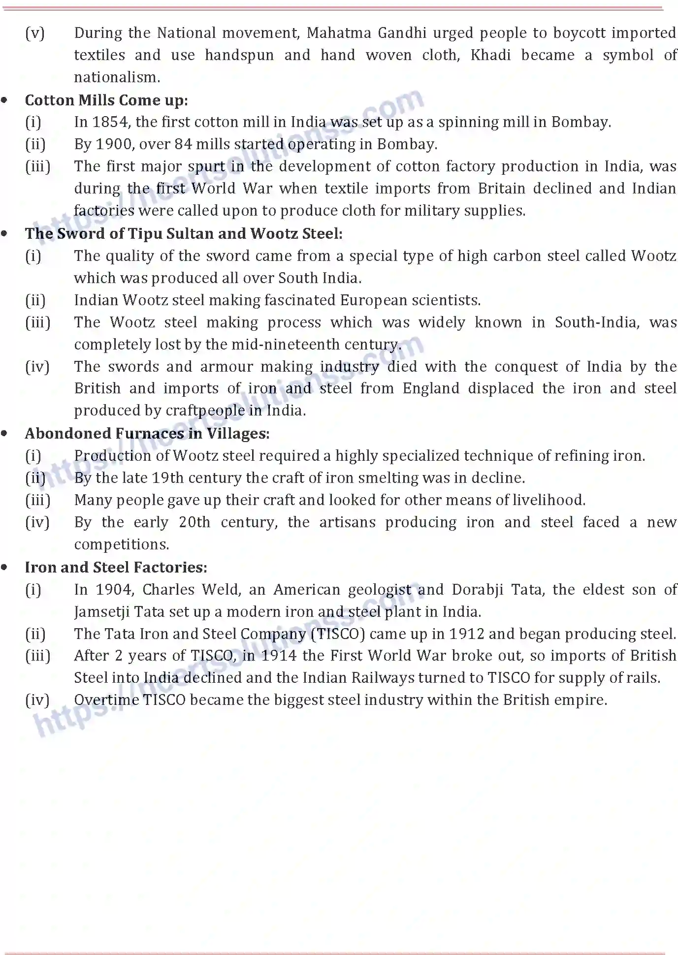 NCERT-Notes-Class-8-Social-Science-Weavers-Iron-Smelters-and-Factory-Owners-653-page-2