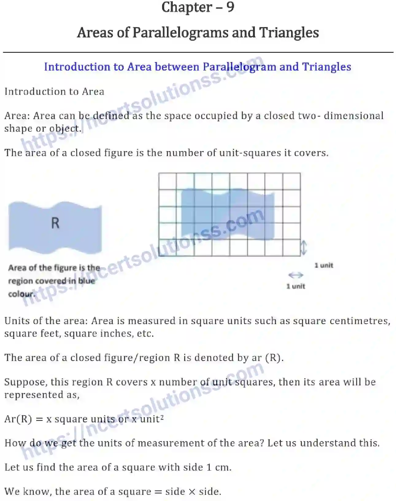 NCERT-Notes-Class-9-Maths-Areas-of-Parallelograms-and-Triangles-562-page-1