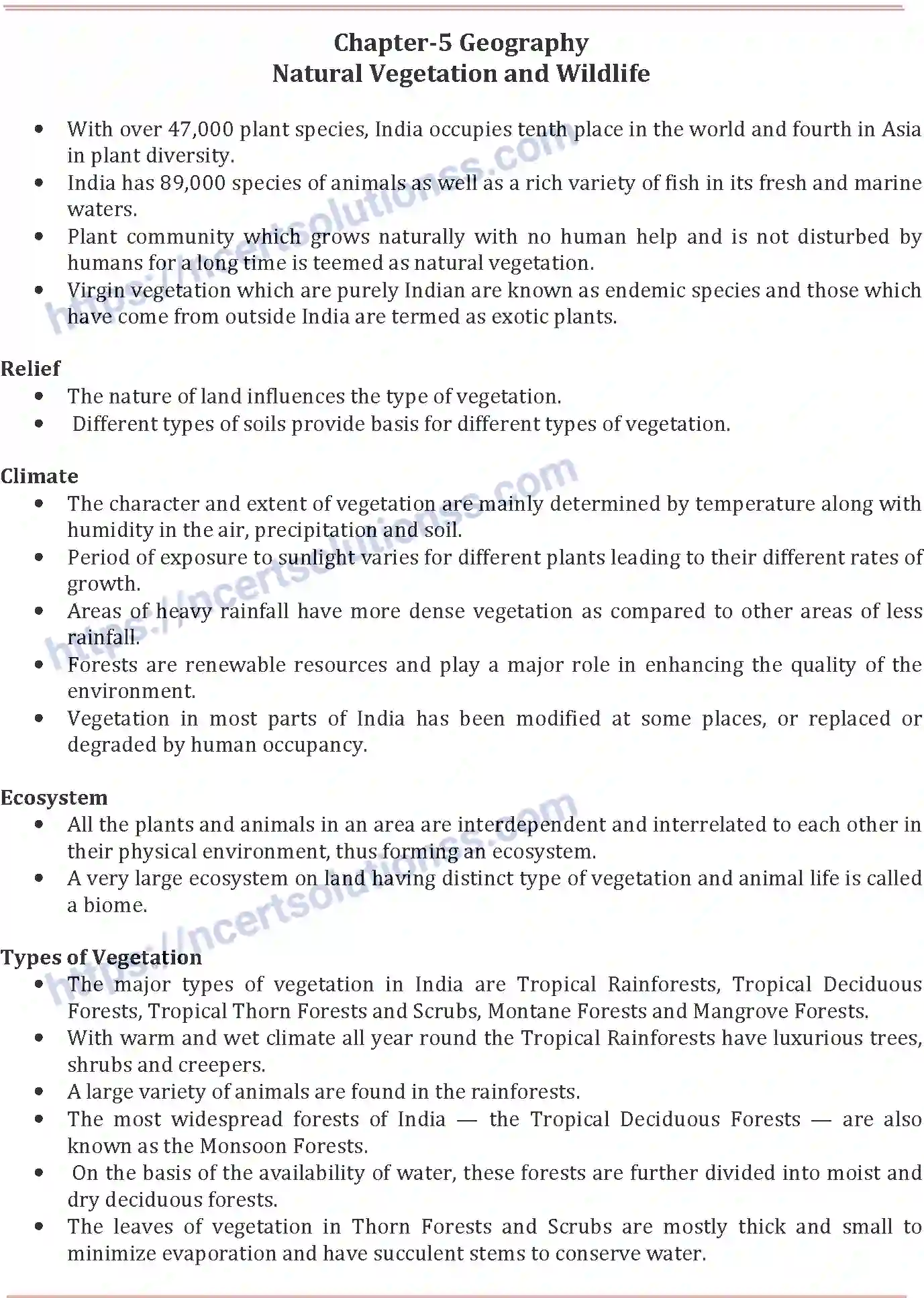 NCERT-Notes-Class-9-Social-Science-Natural-Vegetation-and-Wild-Life-596-page-1