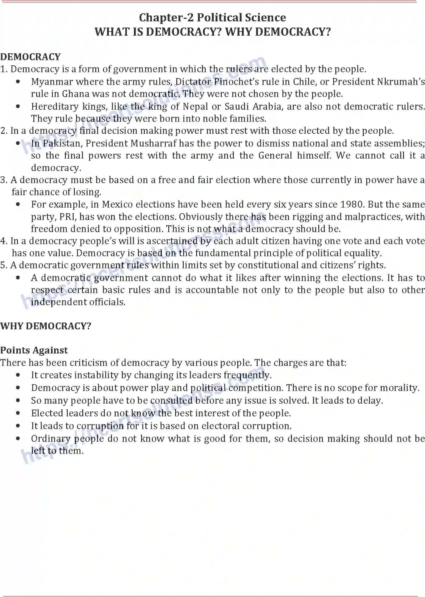 NCERT-Notes-Class-9-Social-Science-What-is-Democracy-Why-Democracy-602-page-1