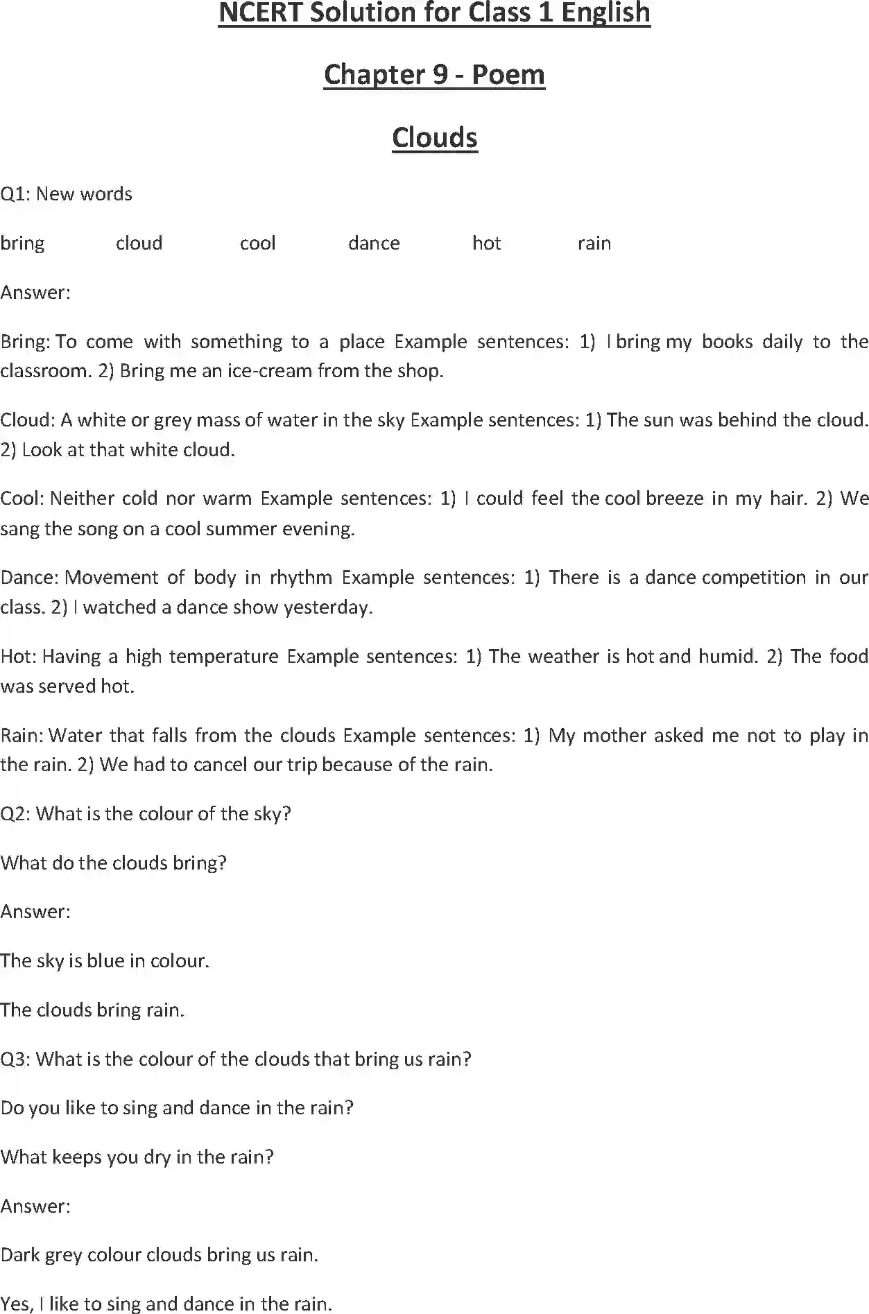 NCERT-Solution-Class-1-English-Chapter-9-Clouds-2148-page-1