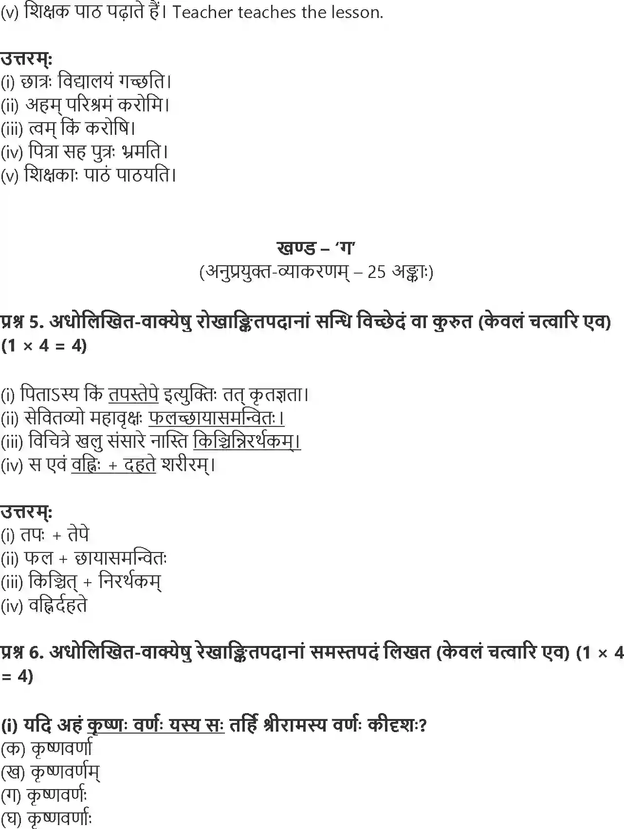 NCERT-Solution-Class-10-Abhyasvan-Bhavah-Aadarshprashnam-1027-page-5