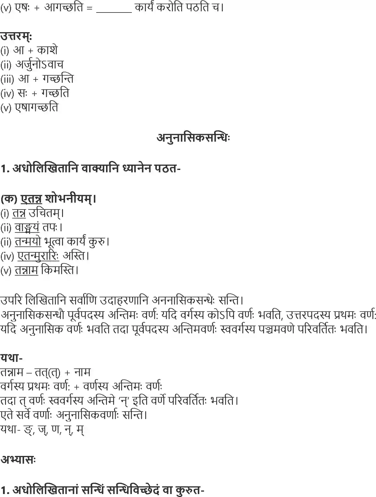 NCERT-Solution-Class-10-Abhyasvan-Bhavah-Sandhi-1019-page-10
