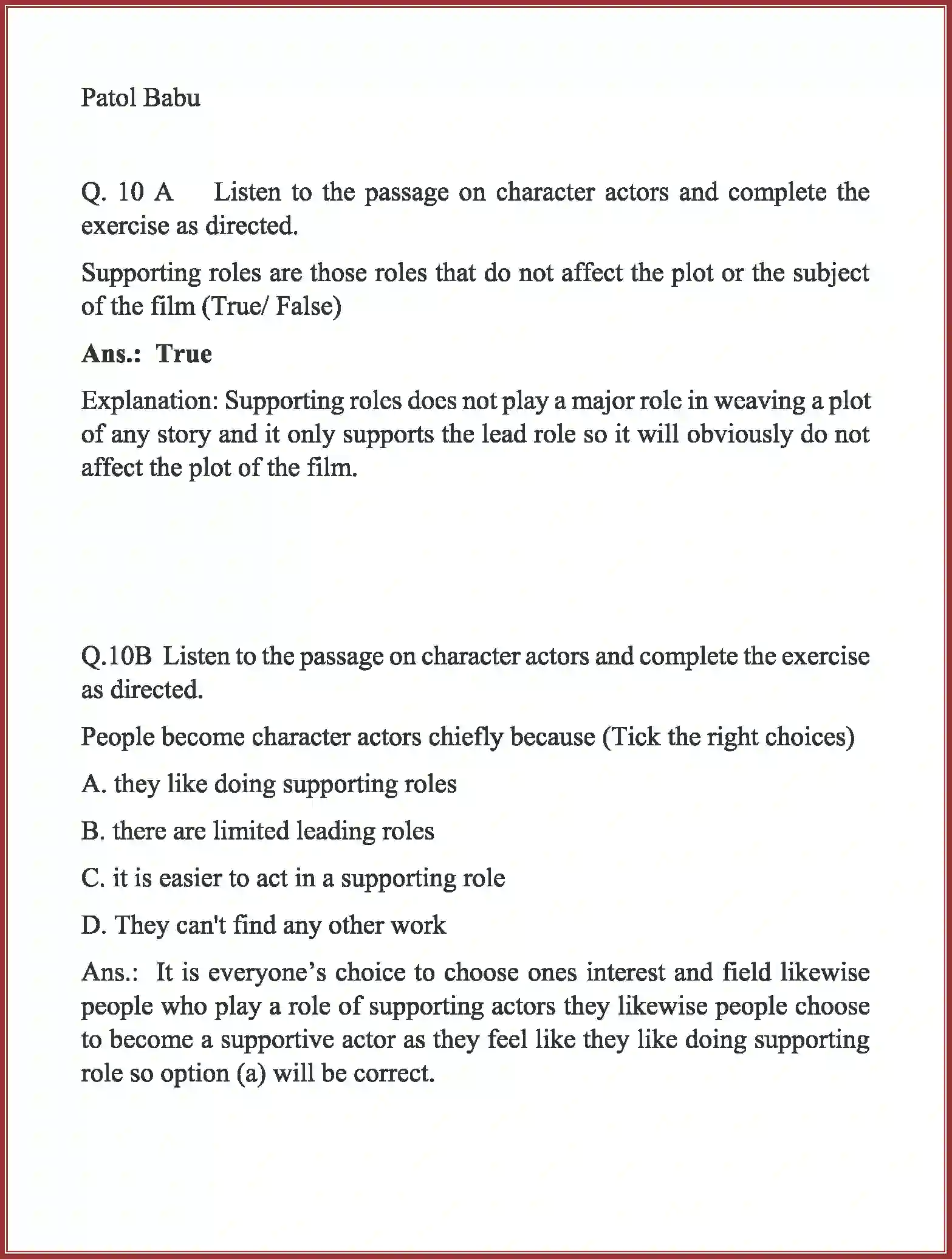 NCERT-Solution-Class-10-English-Patol-Babu-Film-Star-960-page-14