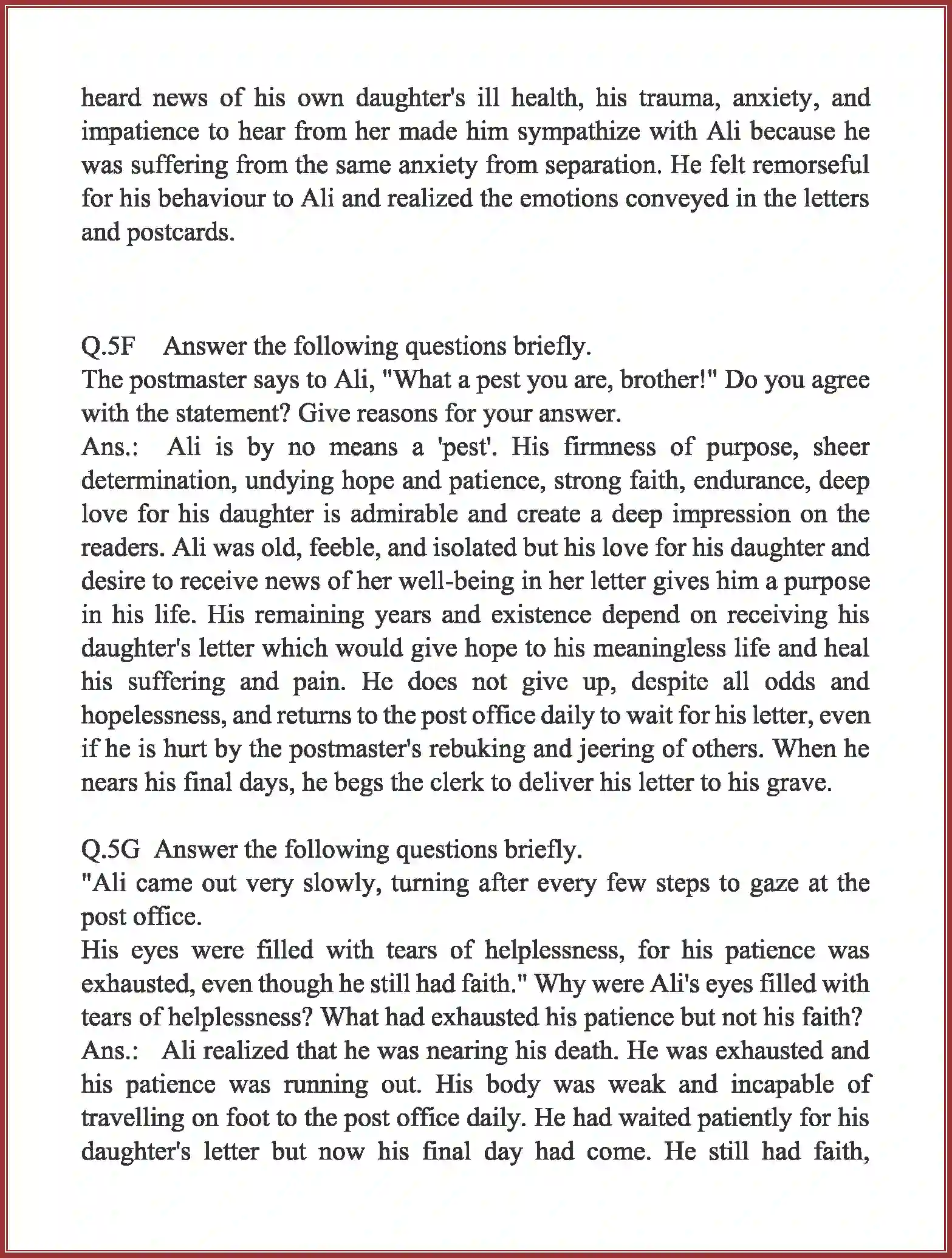 NCERT-Solution-Class-10-English-The-Letter-3130-page-6