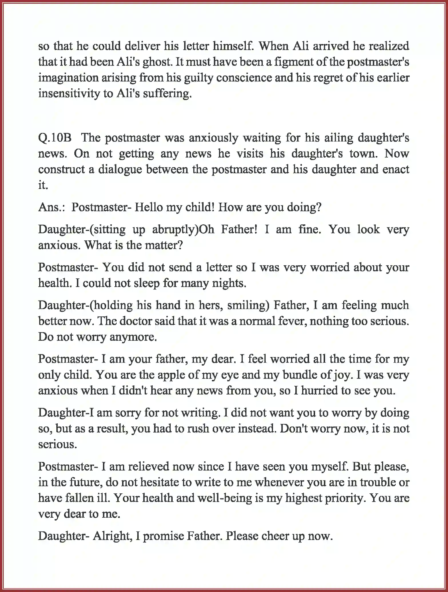 NCERT-Solution-Class-10-English-The-Letter-958-page-12