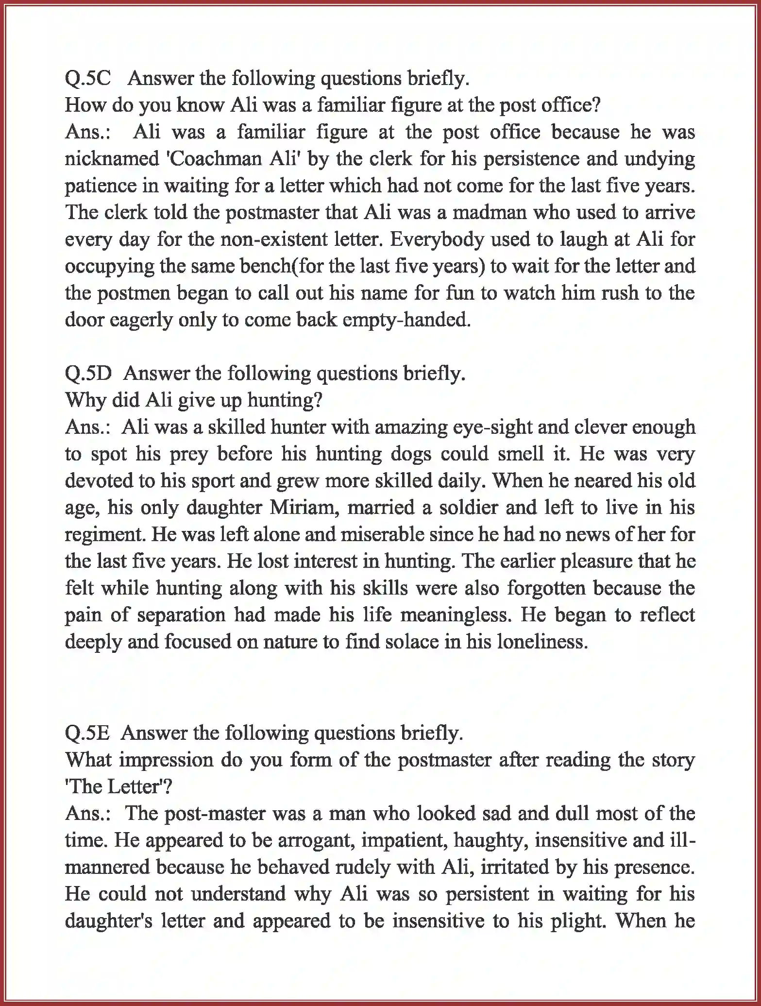 NCERT-Solution-Class-10-English-The-Letter-958-page-5