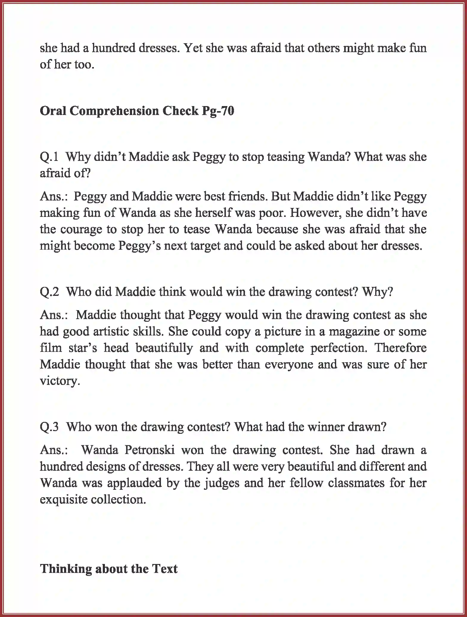 NCERT-Solution-Class-10-First-Flight-The-Hundred-Dresses-–-I-3091-page-3