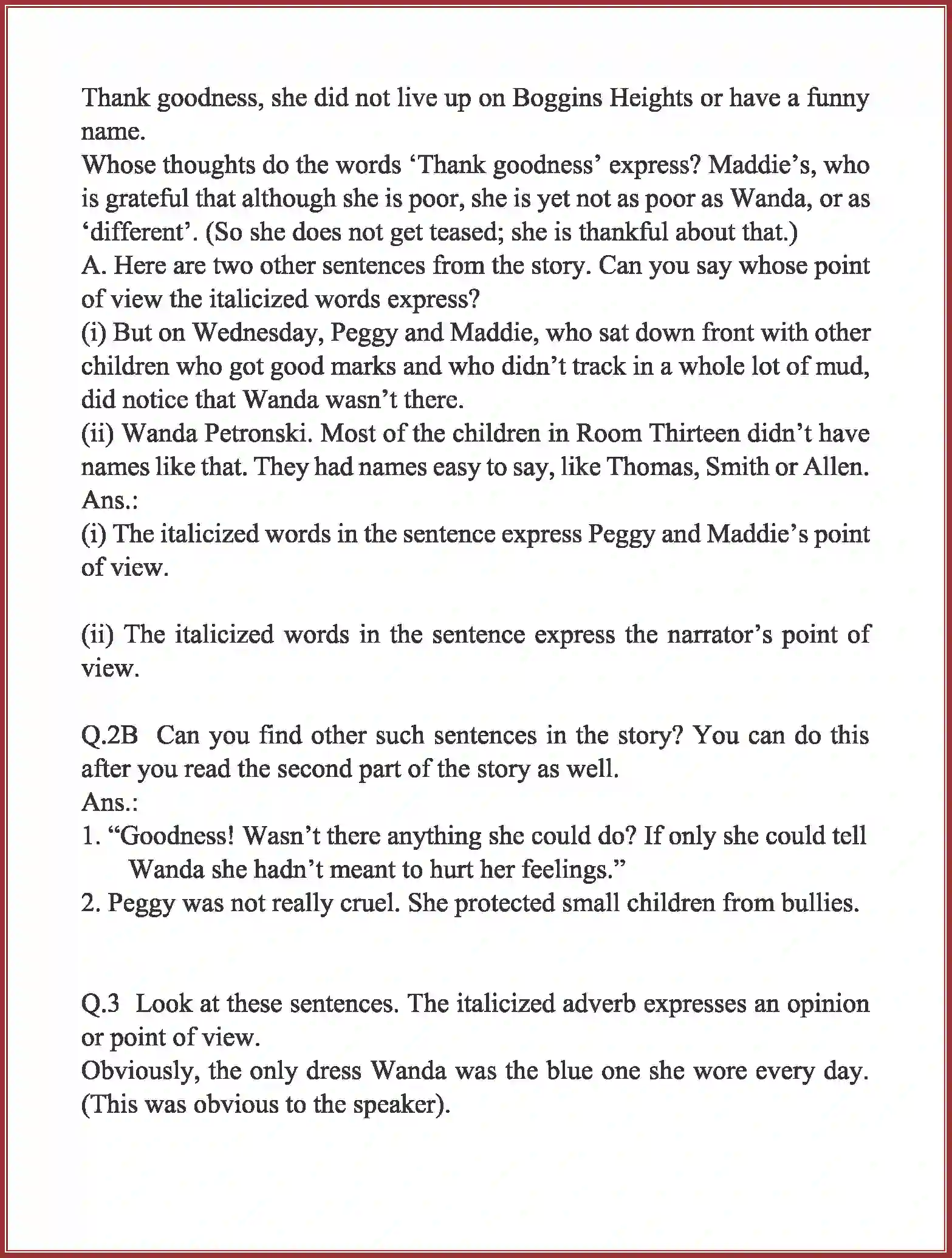 NCERT-Solution-Class-10-First-Flight-The-Hundred-Dresses-–-I-919-page-7