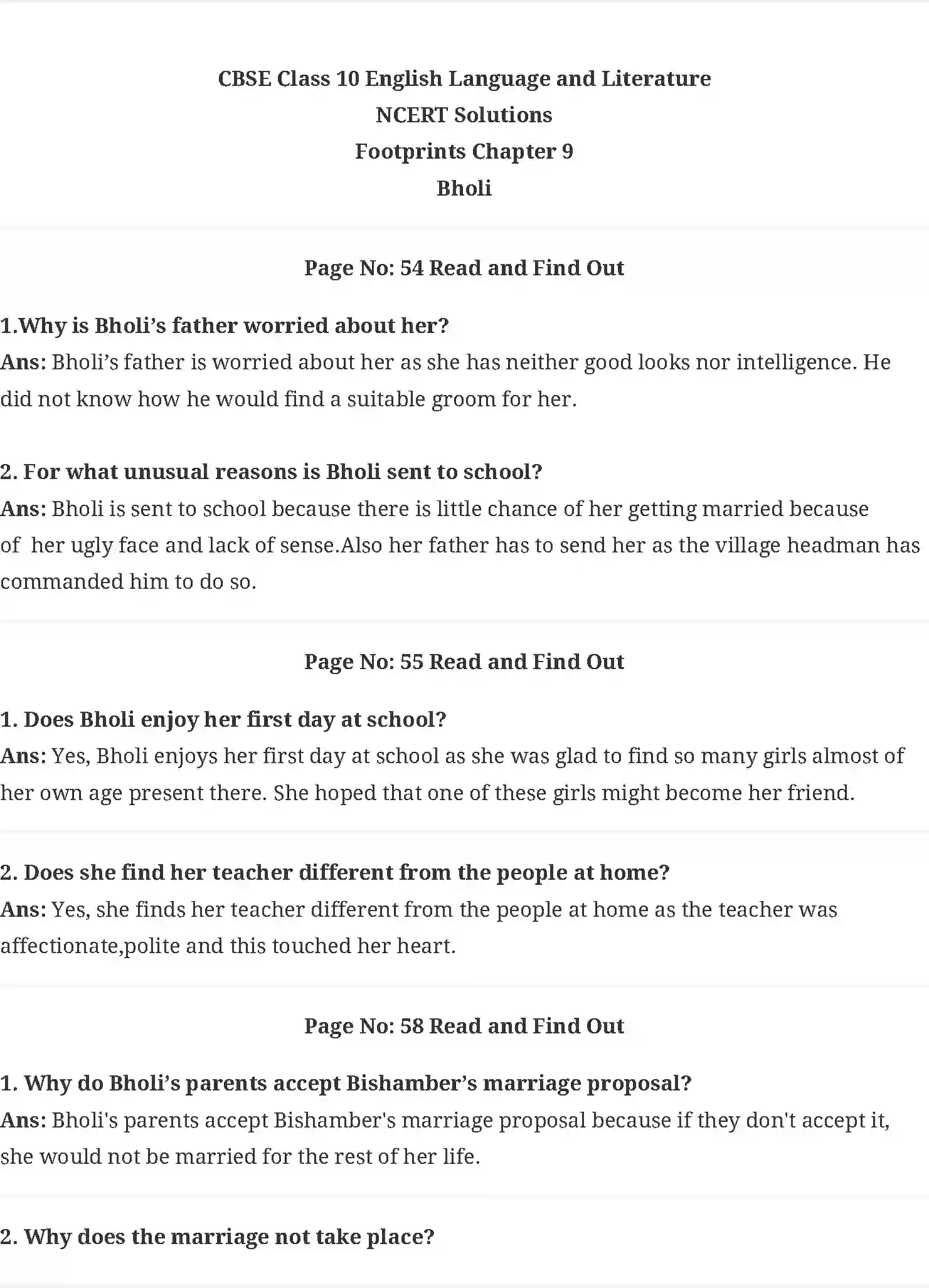 NCERT-Solution-Class-10-Footprints-Bholi-4868-page-1