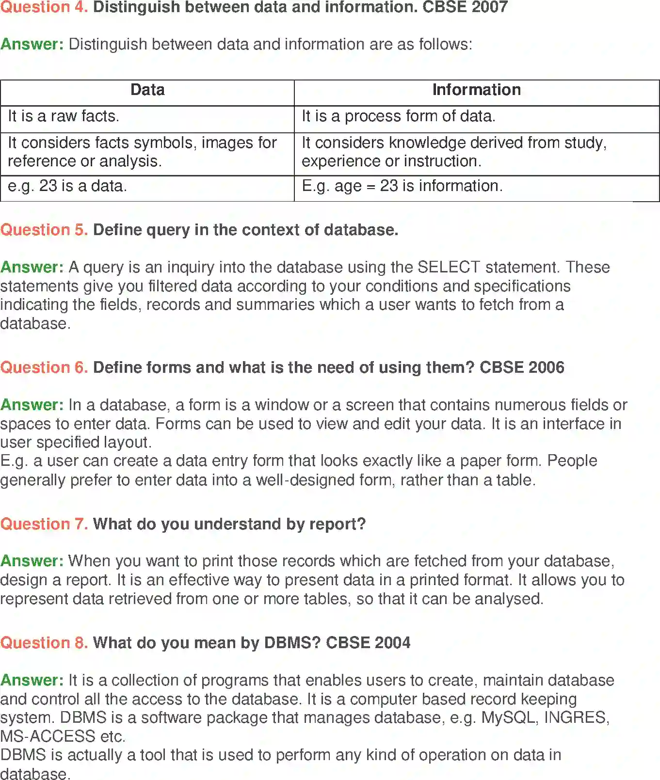 NCERT-Solution-Class-10-Foundation-of-Information-Technology-Database-Concepts-3121-page-4