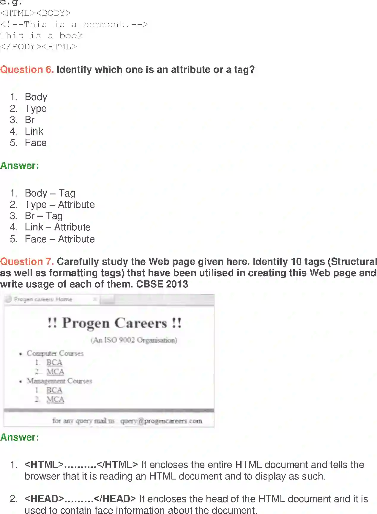 NCERT-Solution-Class-10-Foundation-of-Information-Technology-HTML-HyperText-Markup-Language-3123-page-16
