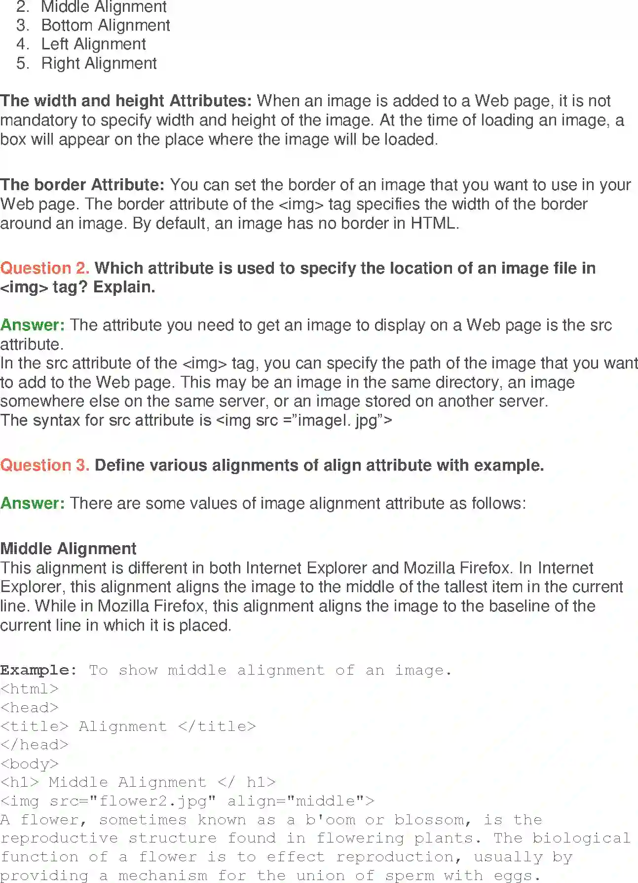 NCERT-Solution-Class-10-Foundation-of-Information-Technology-Inserting-Images-and-Links-in-HTML-3124-page-8