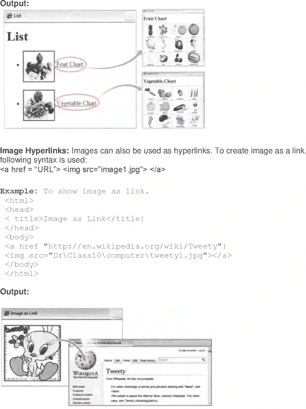 NCERT-Solution-Class-10-Foundation-of-Information-Technology-Inserting-Images-and-Links-in-HTML-952-page-11
