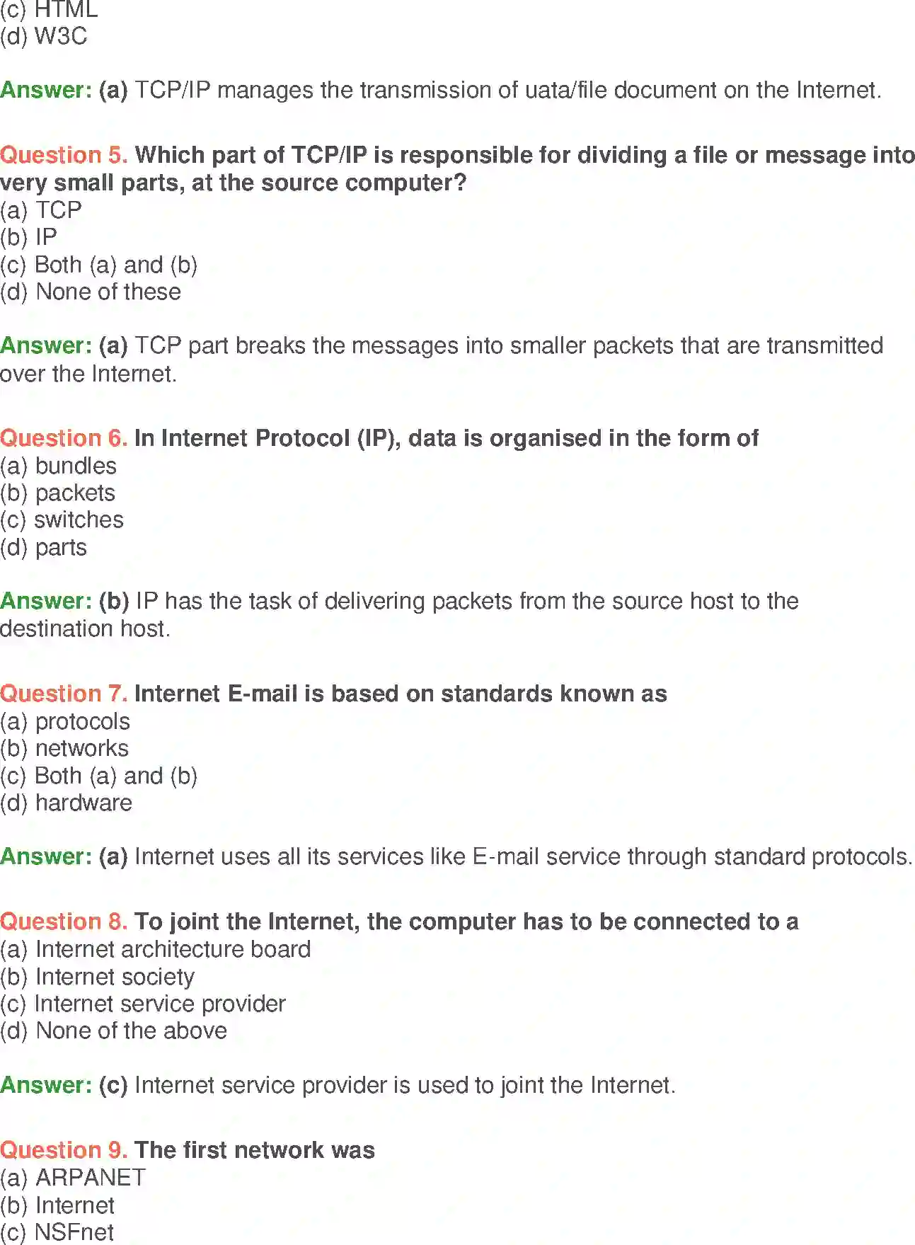 NCERT-Solution-Class-10-Foundation-of-Information-Technology-Internet-Basics-3119-page-10
