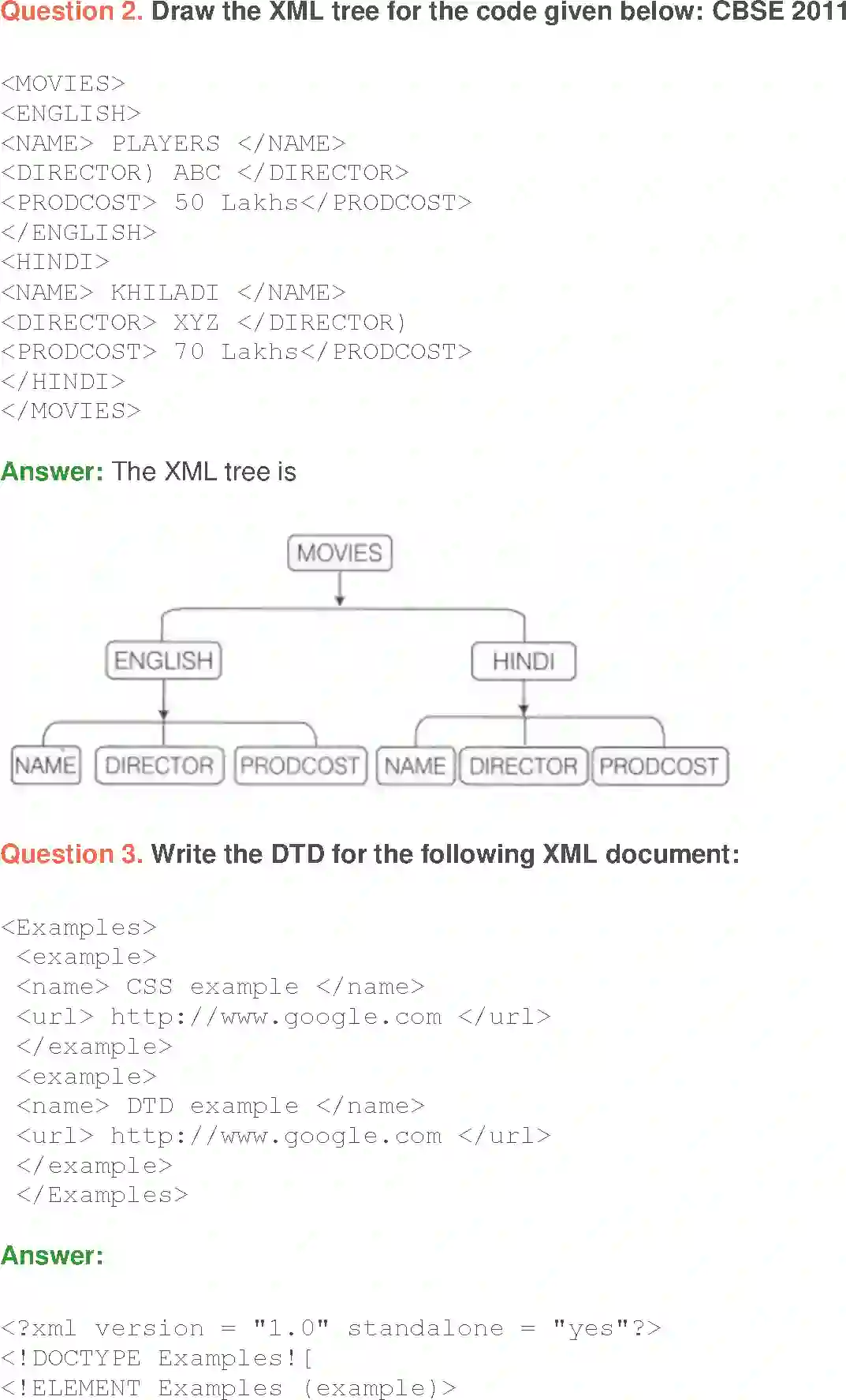 NCERT-Solution-Class-10-Foundation-of-Information-Technology-Introduction-to-XML-3126-page-18