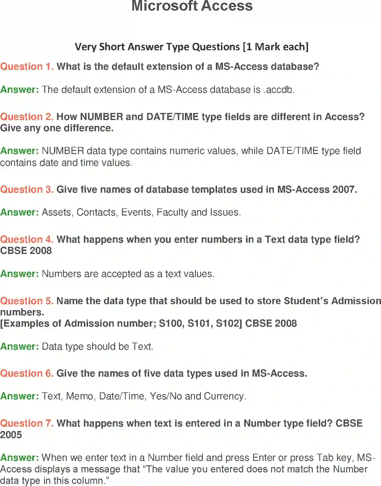 NCERT-Solution-Class-10-Foundation-of-Information-Technology-Microsoft-Access-950-page-1