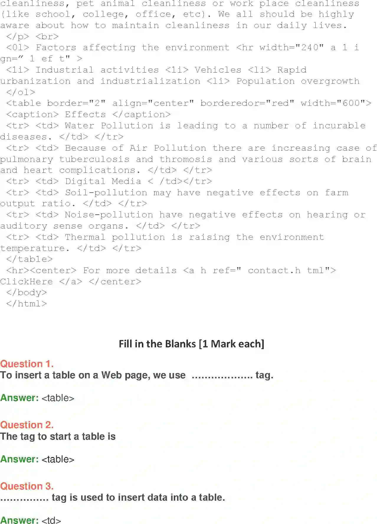 NCERT-Solution-Class-10-Foundation-of-Information-Technology-Working-with-Tables-in-HTML-3125-page-30
