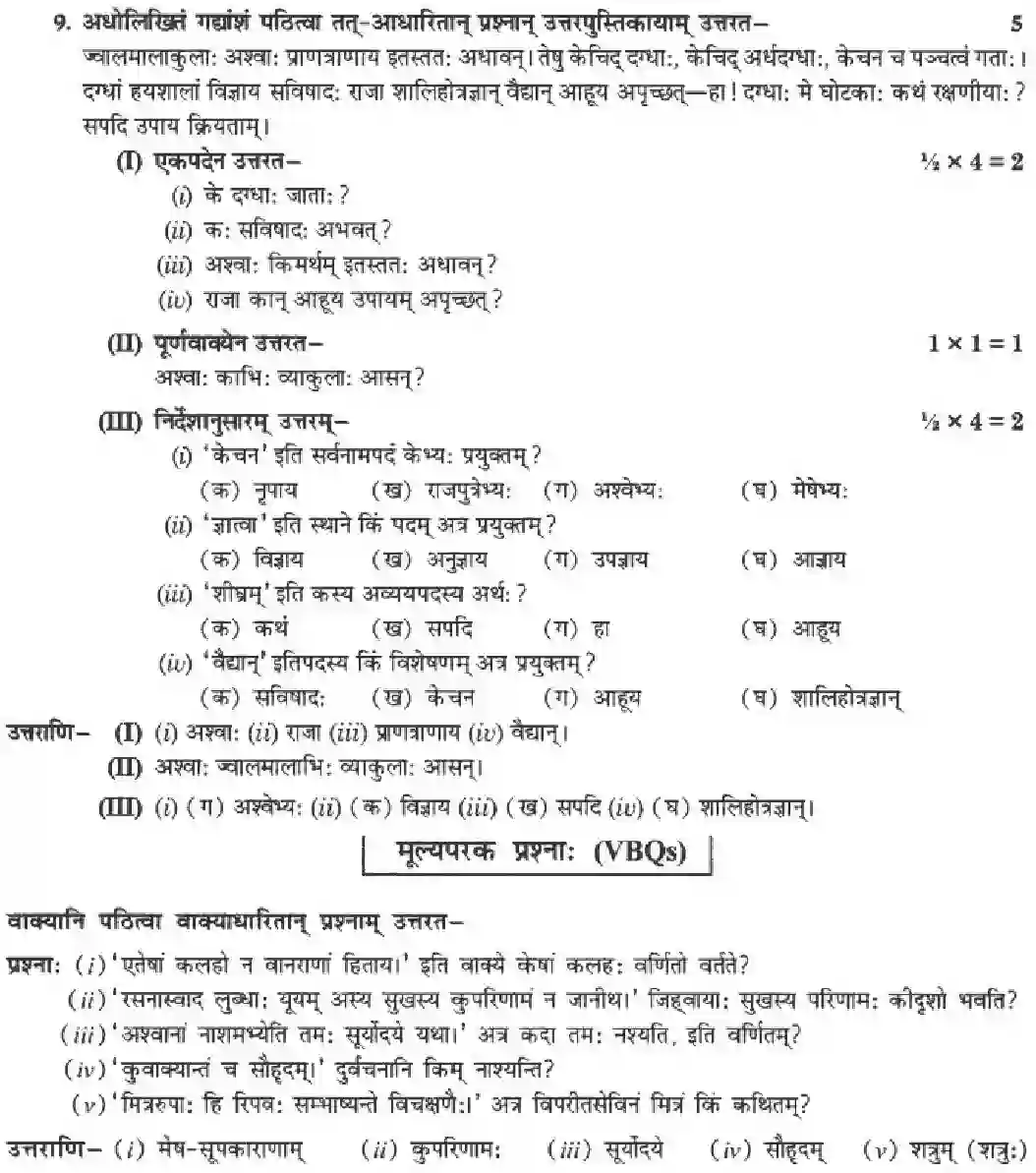 NCERT-Solution-Class-10-Manika-Agya-Gurunam-Hi-Avicharniya-905-page-19