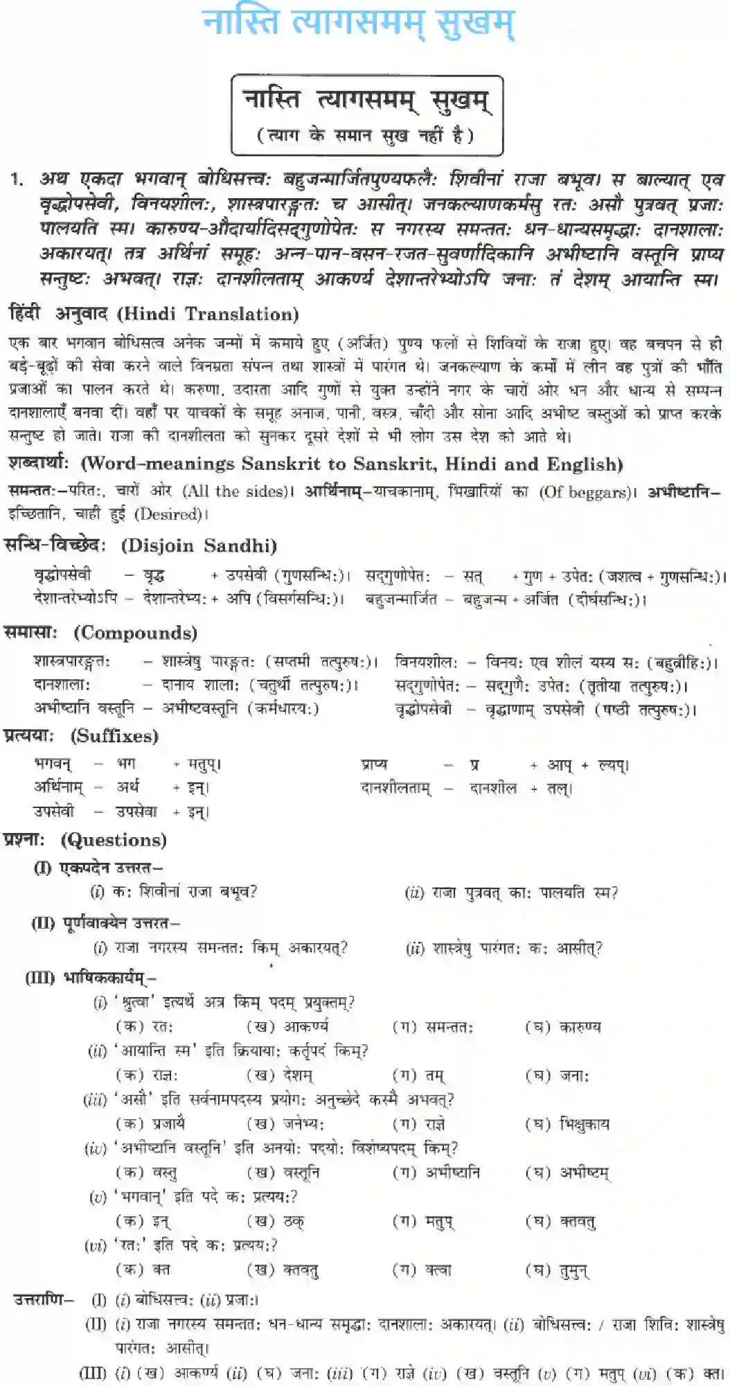 NCERT-Solution-Class-10-Manika-Nasthi-Thyagsamum-Sukam-907-page-1