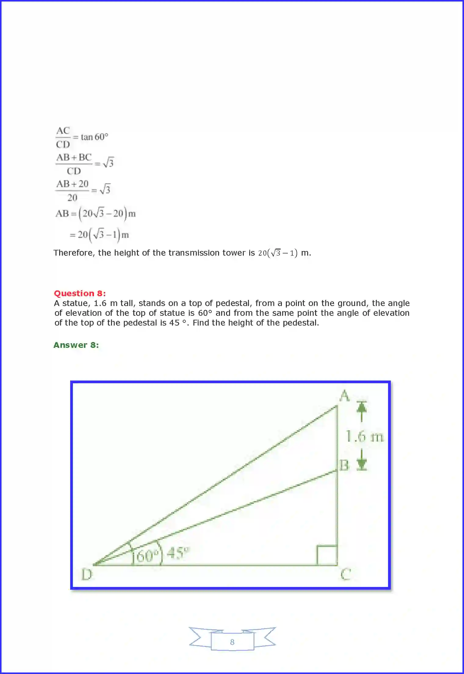 NCERT-Solution-Class-10-Maths-Some-Applications-of-Trigonometry-812-page-8