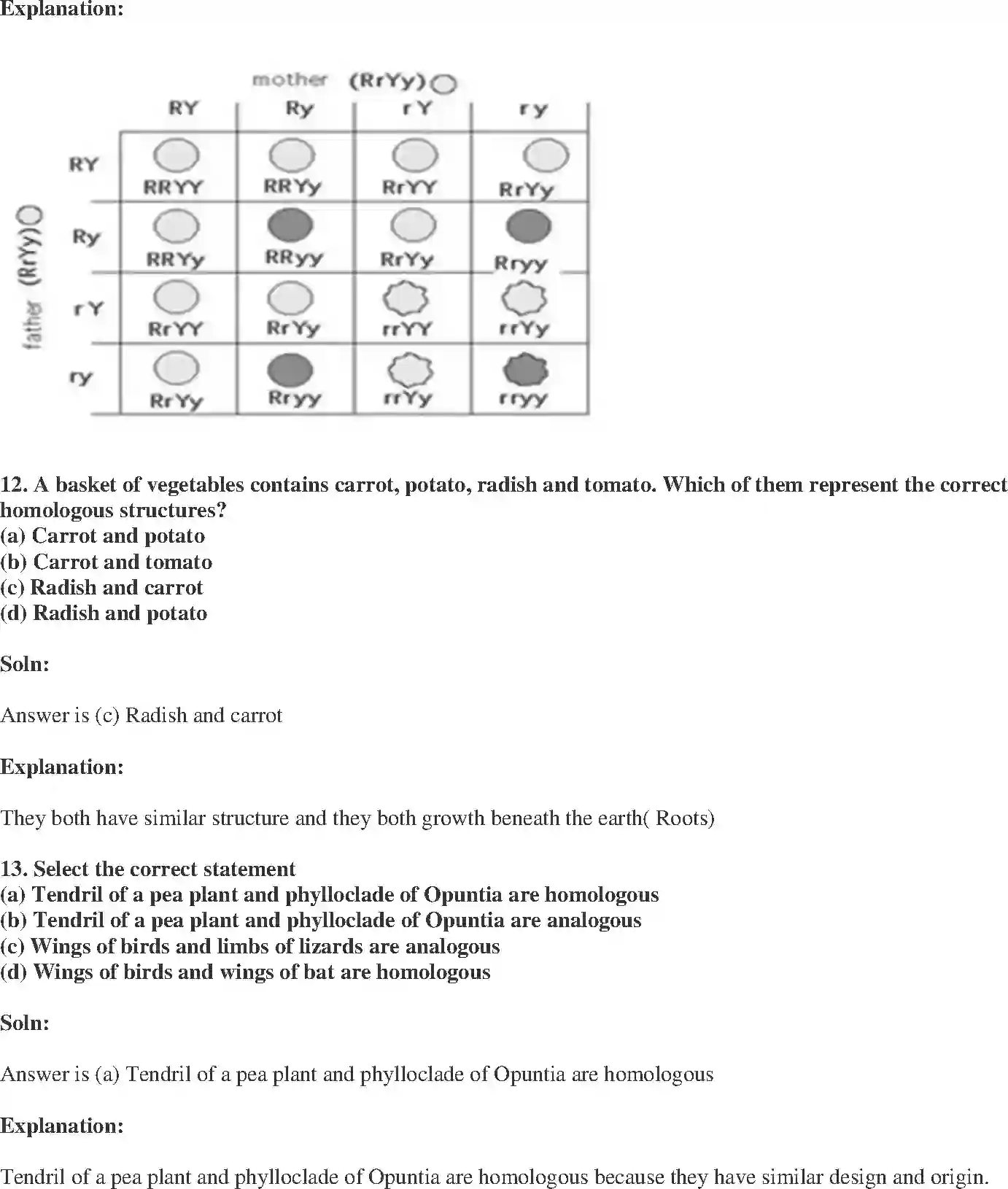 NCERT-Solution-Class-10-Science-Exemplar-Heredity-and-Evolution-3155-page-5