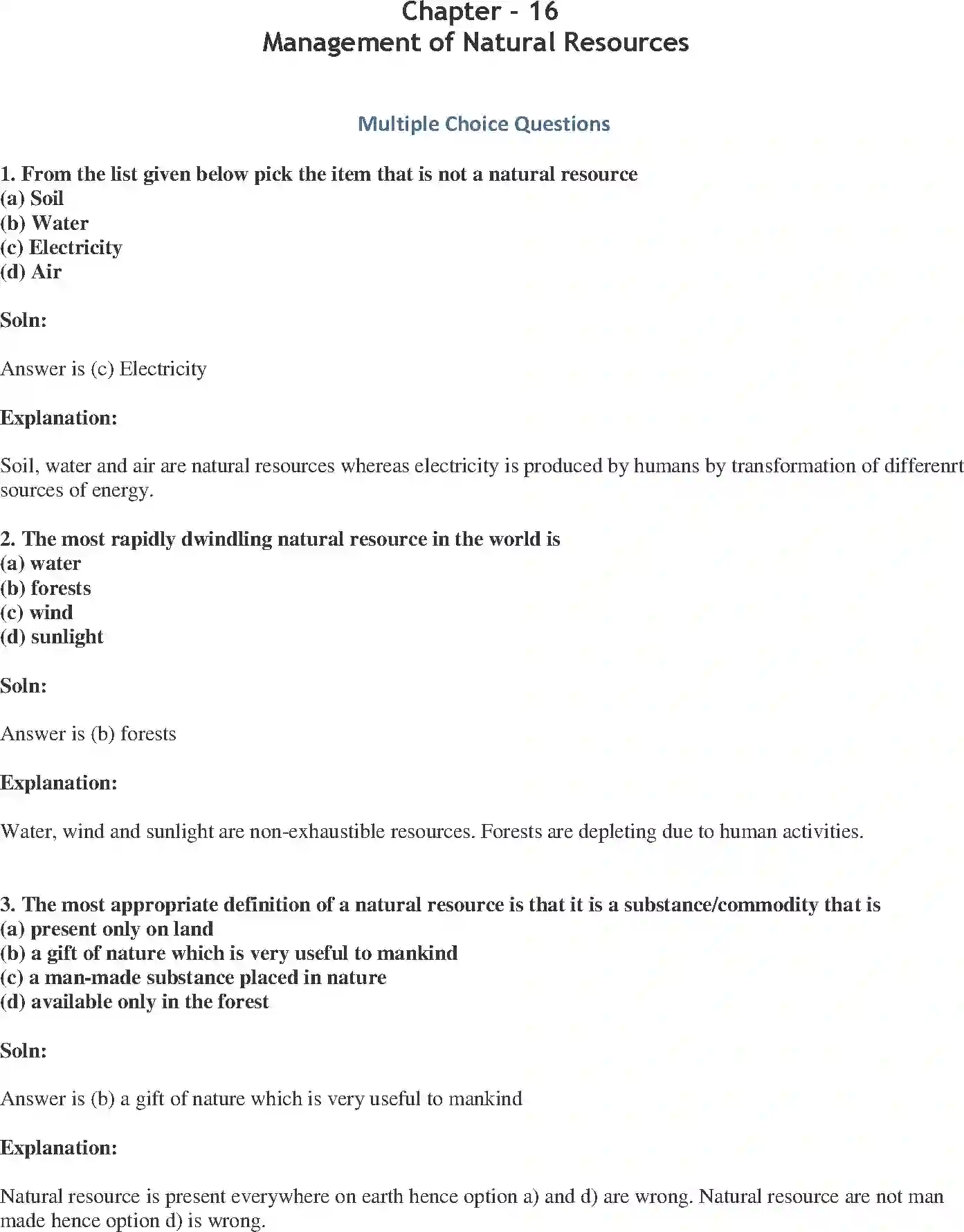 NCERT-Solution-Class-10-Science-Exemplar-Management-of-Natural-Resources-3162-page-1
