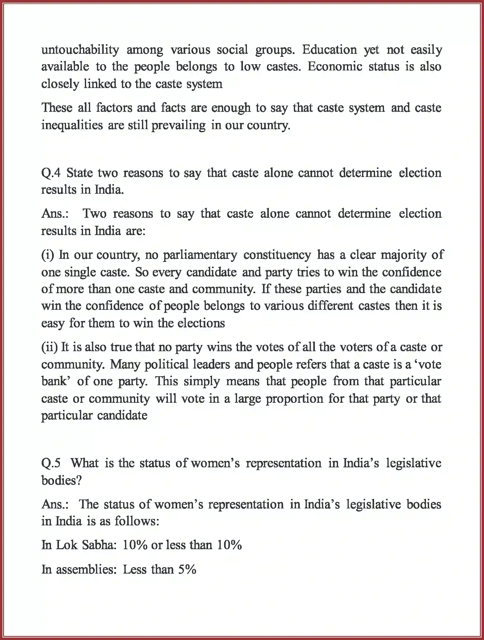 NCERT-Solution-Class-10-Social-Science-Gender-Religion-and-Caste-in-Politics-3030-page-3